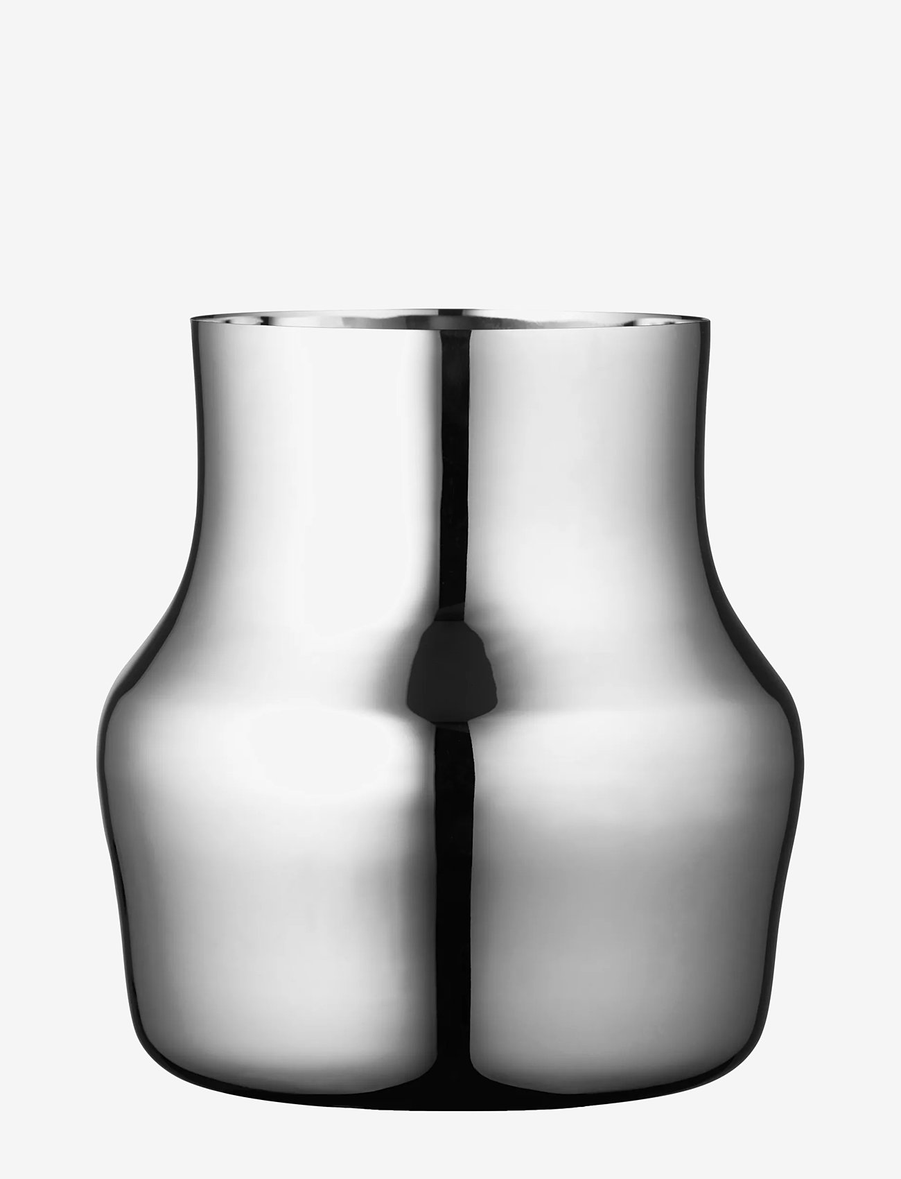 Gense - Vase Dorotea - køb efter pris - polished steel - 0