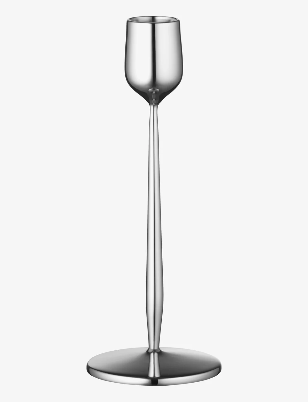 Gense - Candlestick Dorotea - kerzenständer - polished steel - 0