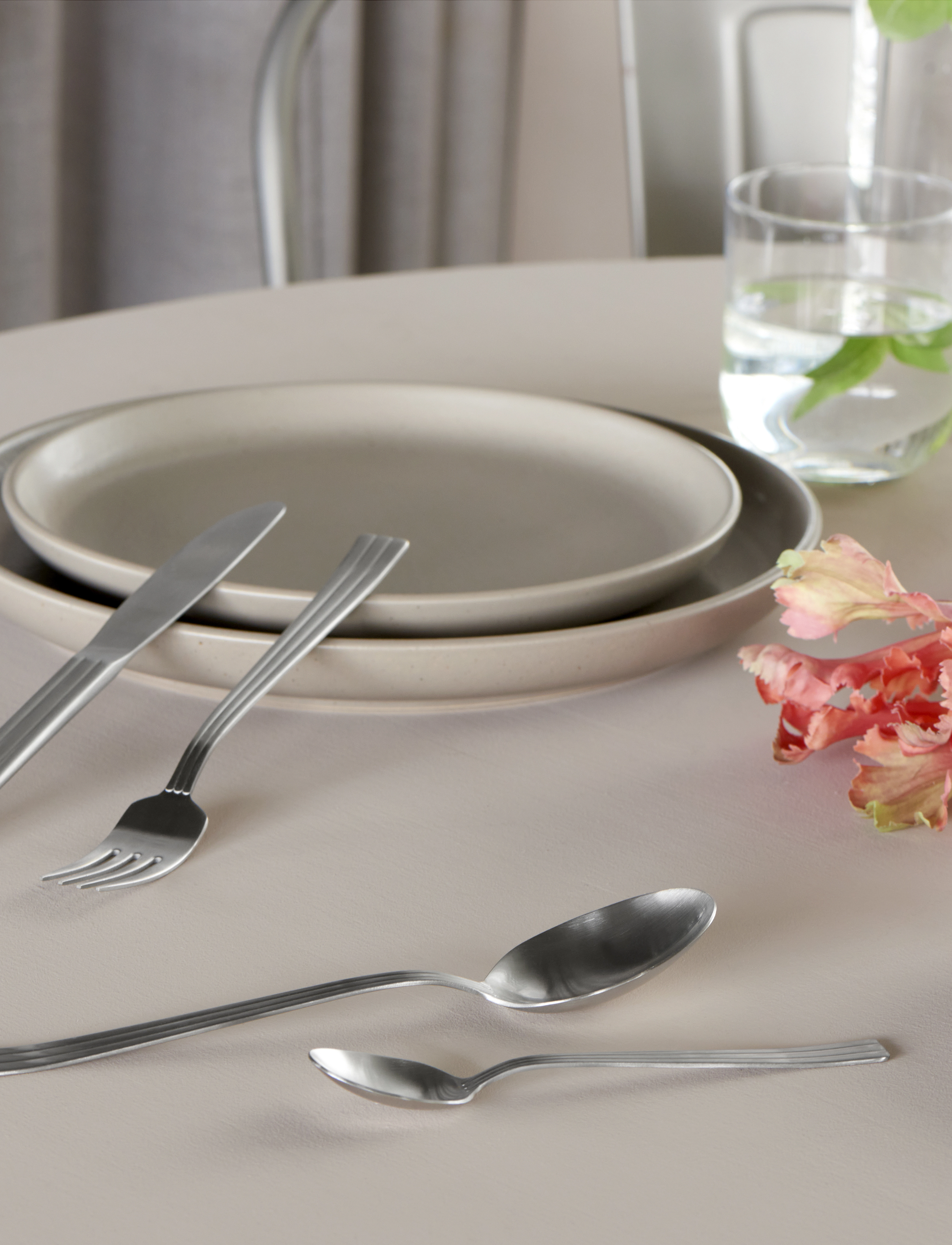 Gense Bestiksæt Thebe Edition 2024 16 Dele, One Size, Cutlery, Silber - Cutlery Set, Homeware