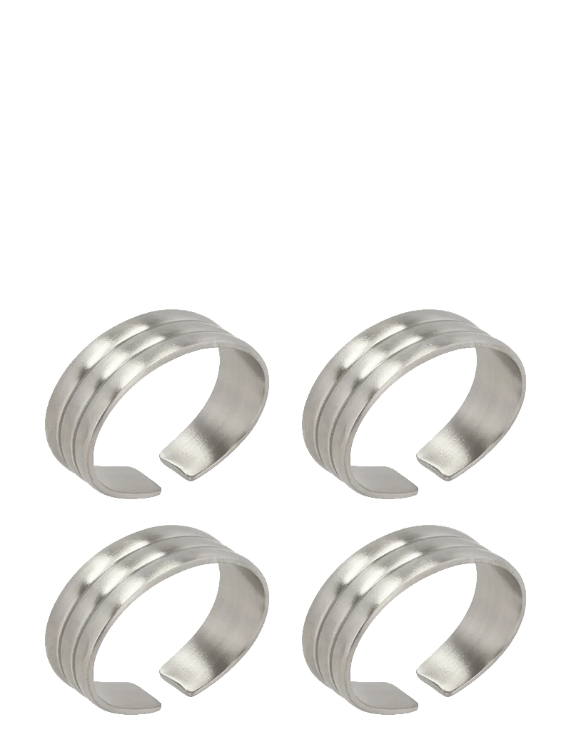 Gense - Napkin ring Thebe 4 pcs - valentijnsdag geschenken - metall - 1