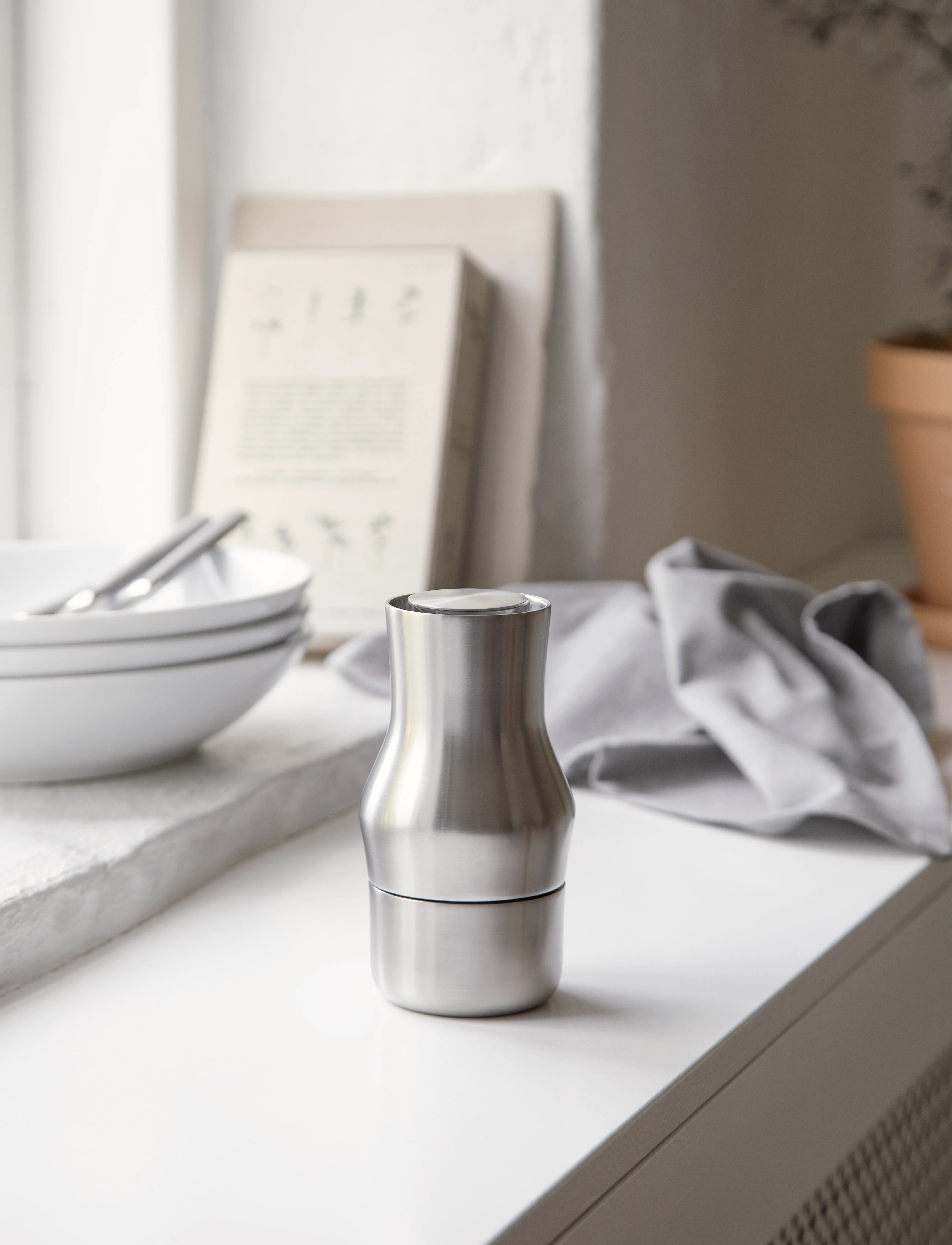 Gense Kværn Dorotea, 14 cm, Grinders, Silber - Salt & Pepper Shakers, Homeware