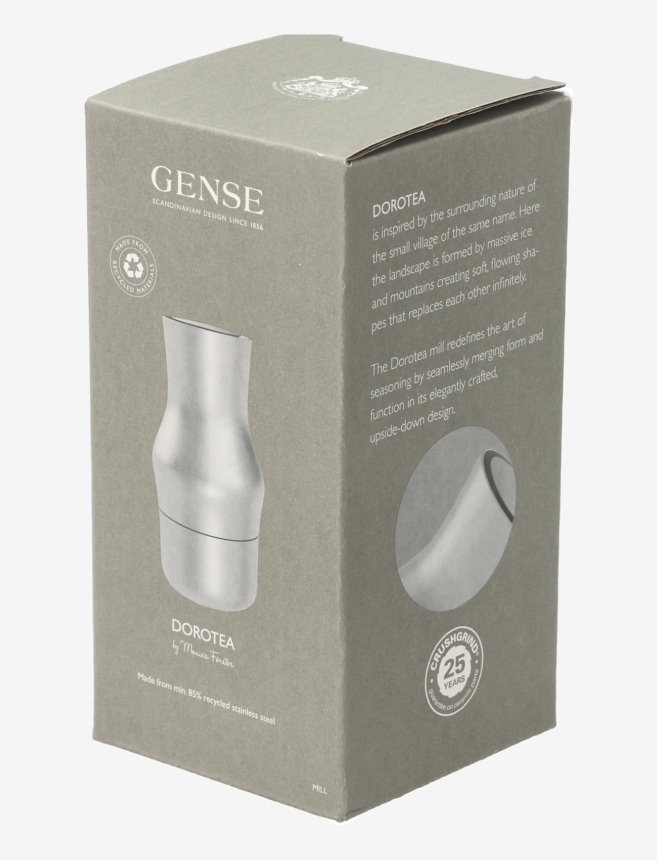 Gense - Grinder Dorotea - nach preis einkaufen - matt stÅl - 3