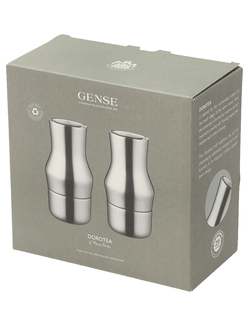 Gense - Salt and pepper mill set Dorotea - osta hinna alusel - metall - 3