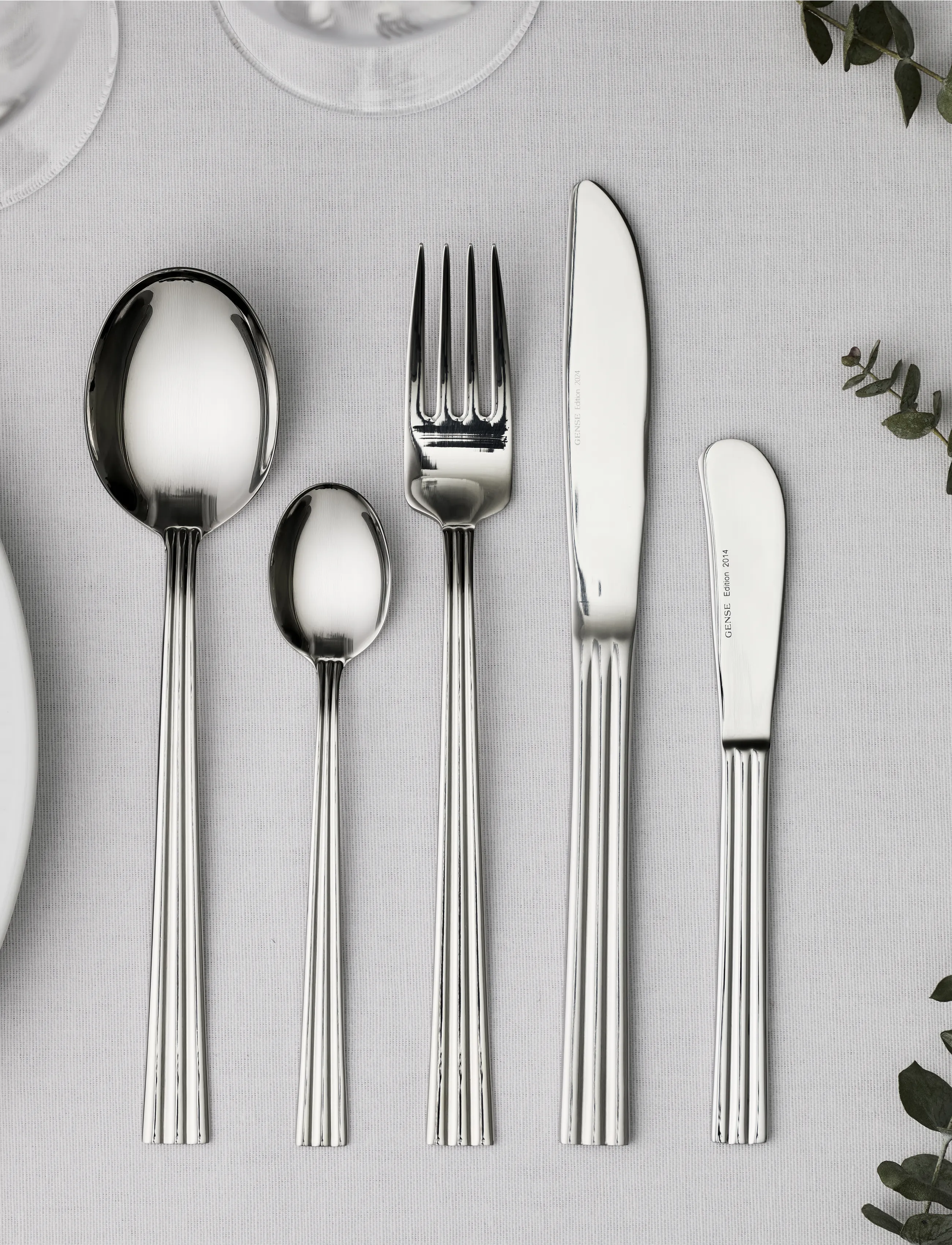 Gense - Butter knife Thebe 4 pcs - metal - 0