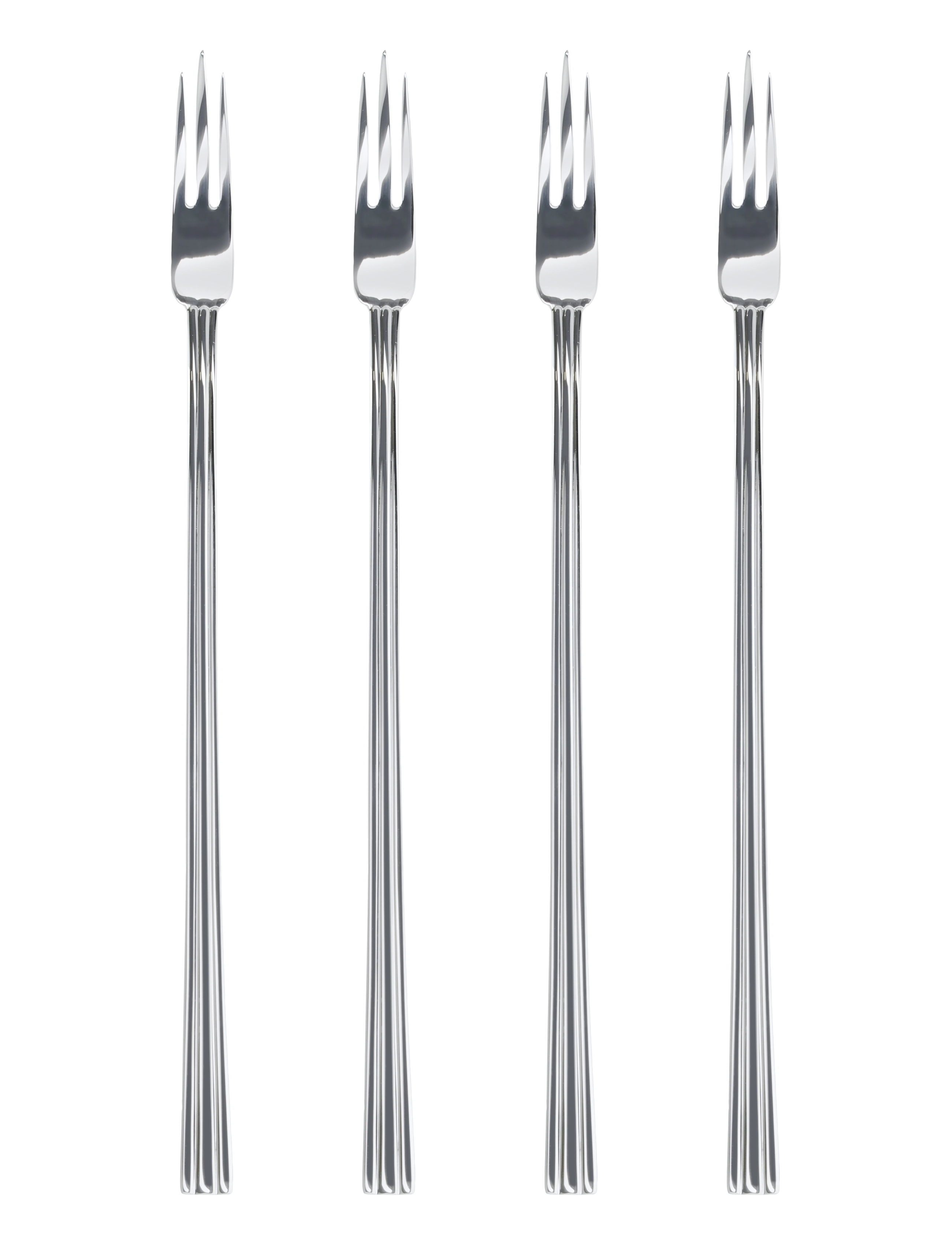 Gense Cold cuts fork Thebe 4 pcs - Tableware - METAL / silver