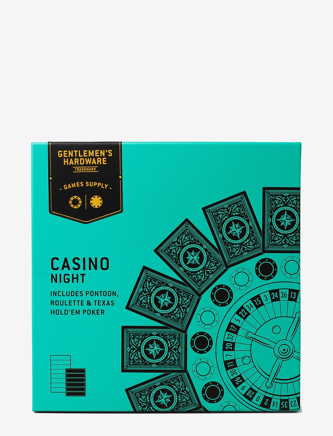 Gentlemen's Hardware - Casino Night - green - 1