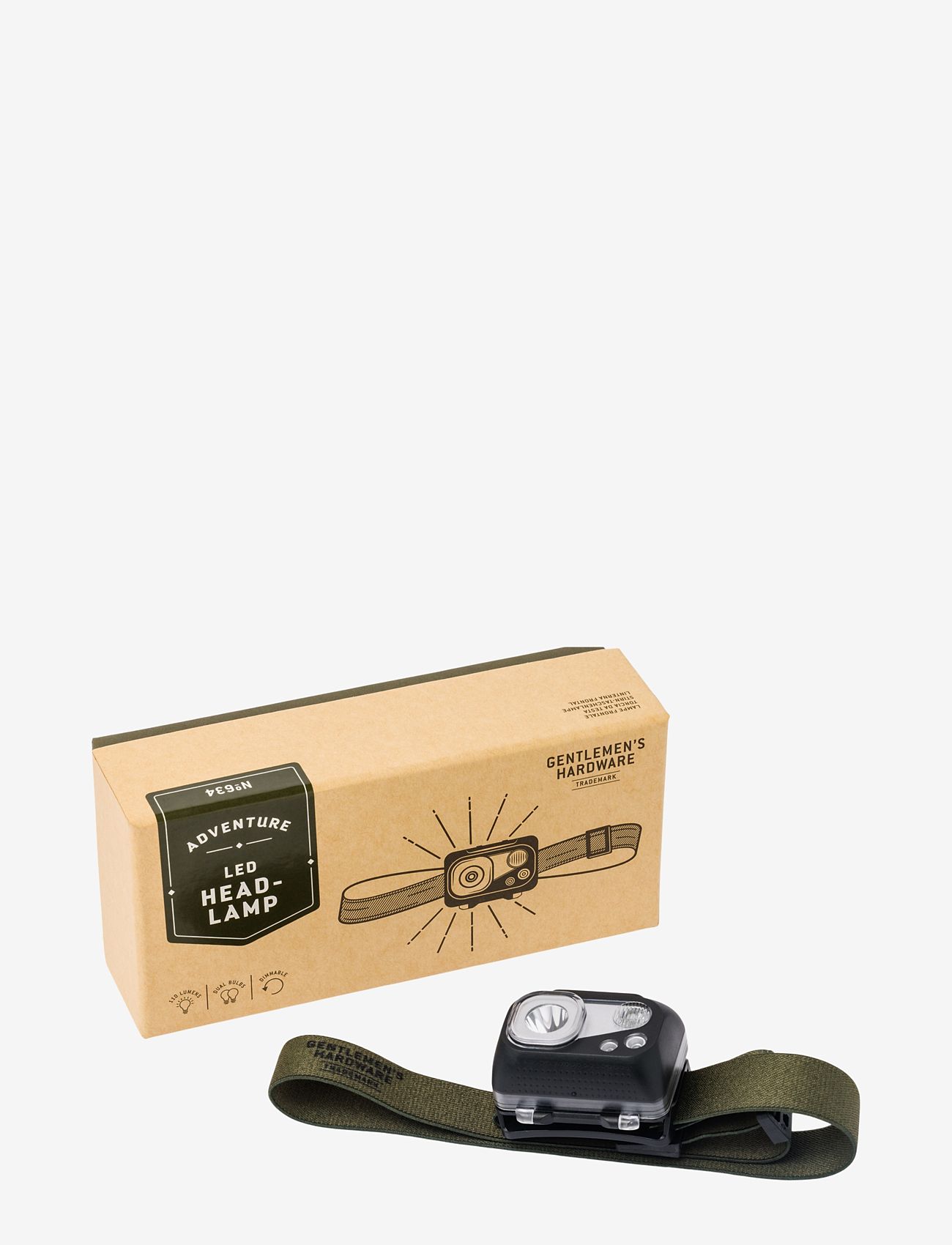 Gentlemen's Hardware - Head Torch - green - 0