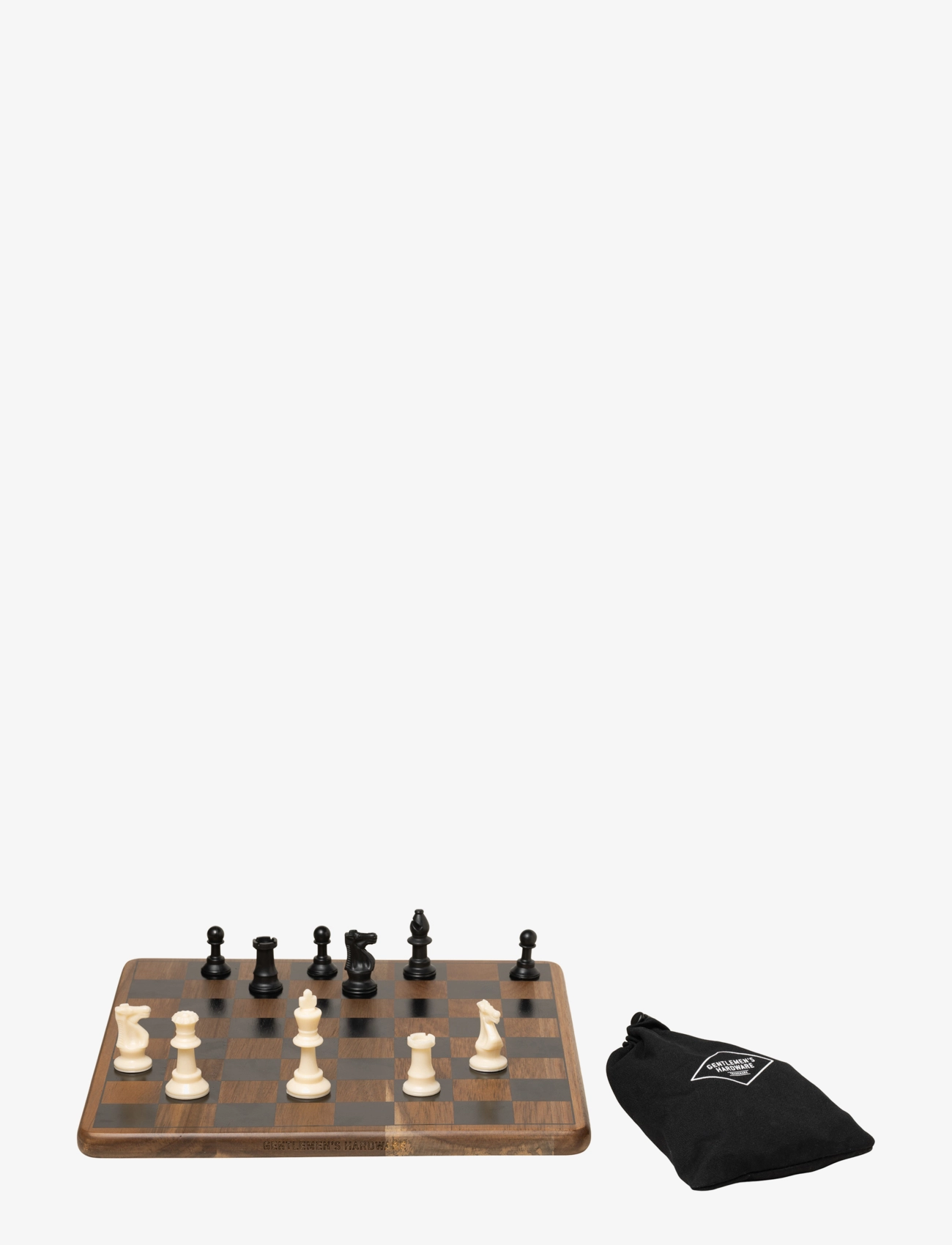 Gentlemen's Hardware - Chess Set Acacia Wood - iepērcies pēc cenas - grey - 2