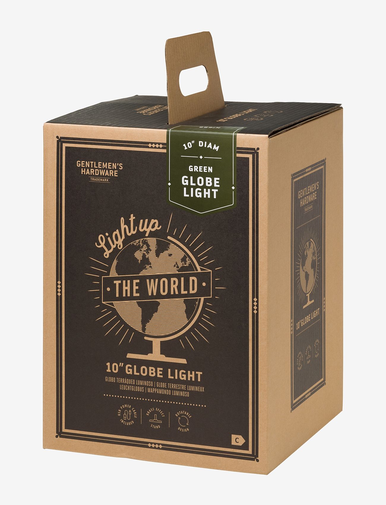 Gentlemen's Hardware - Globe Light Green 25cm - najniższe ceny - green - 1