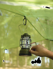 Gentlemen's Hardware - Camping Lantern - de laveste prisene - green - 2