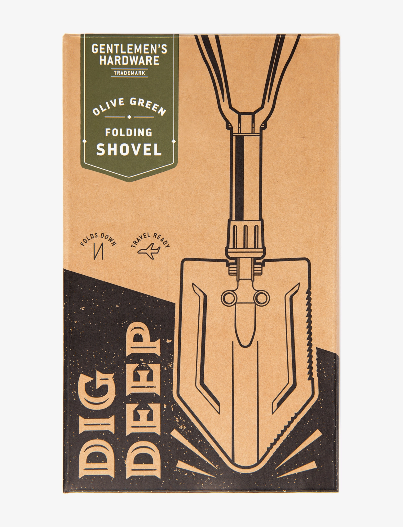 Gentlemen's Hardware - Folding Shovel - green - 3