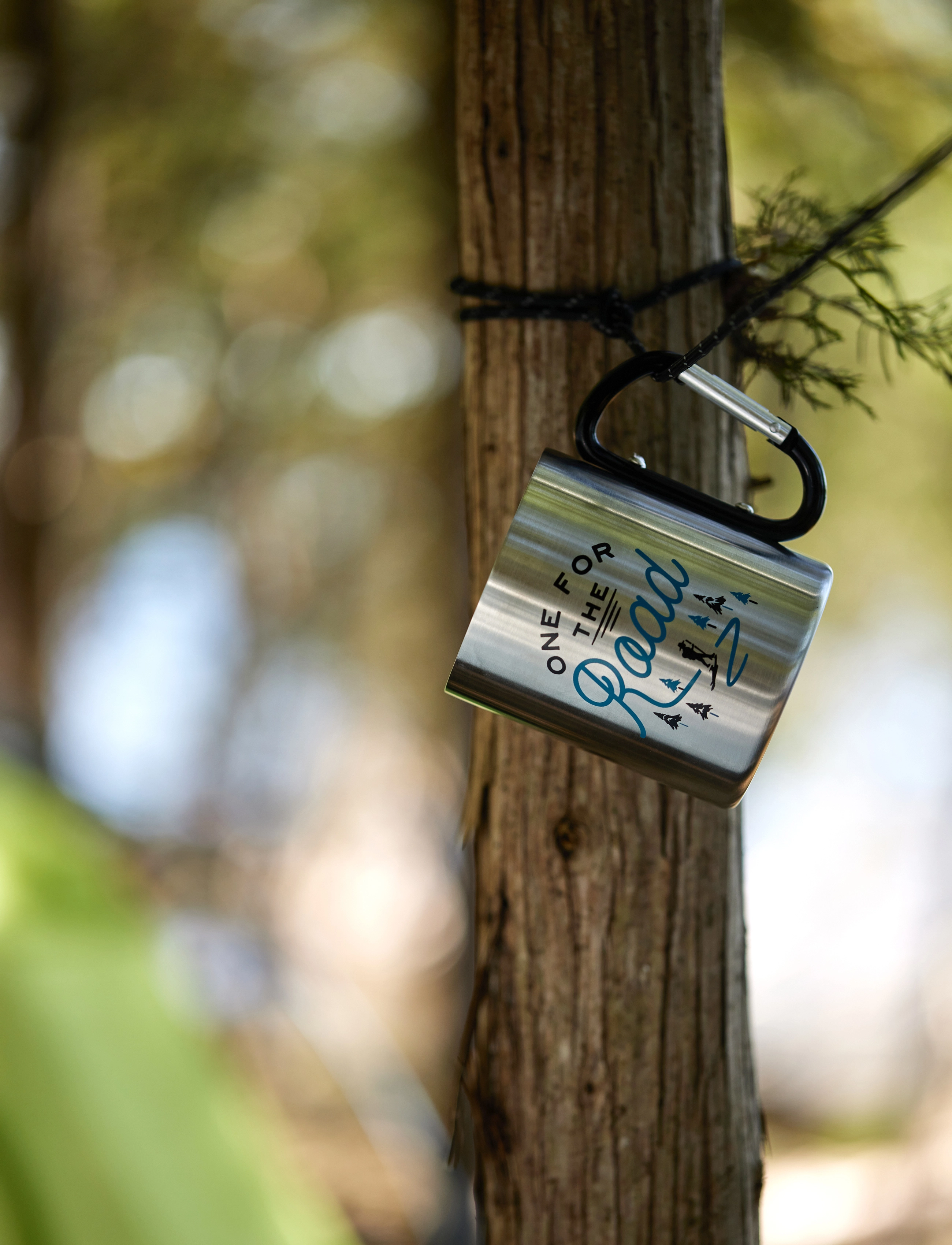 Gentlemen's Hardware Carabiner Mug - One For The Road, One Size, Silver, Mugs, Mugs, Cutlery, Unisex