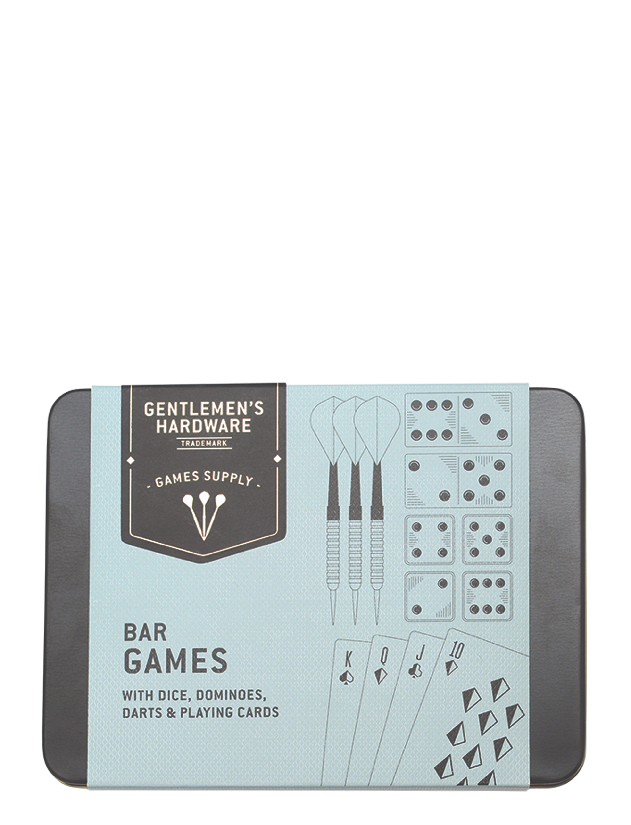 Gentlemen's Hardware Bar-Spil I Papæske, One Size, Puzzles & Games, Schwarz - Homeware