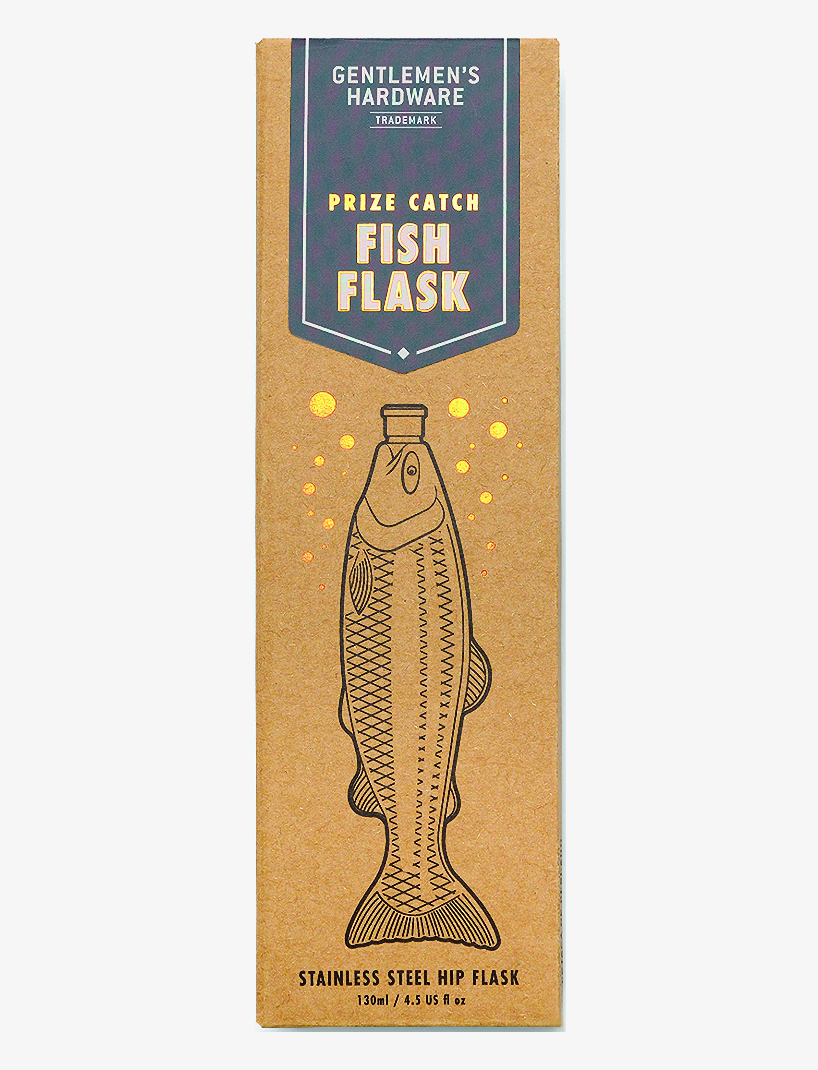 Gentlemen's Hardware - Lommedunk Fisk - silver - 1