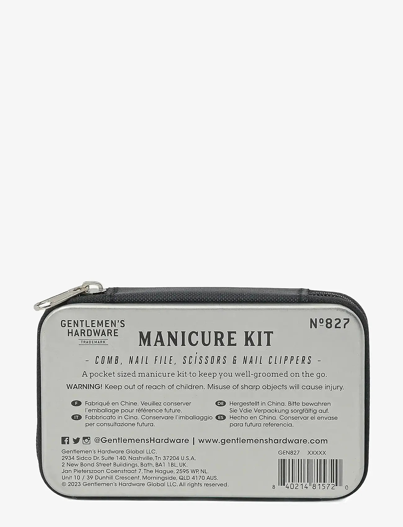 Gentlemen's Hardware - Manicure Kit - zubehör - orange - 4