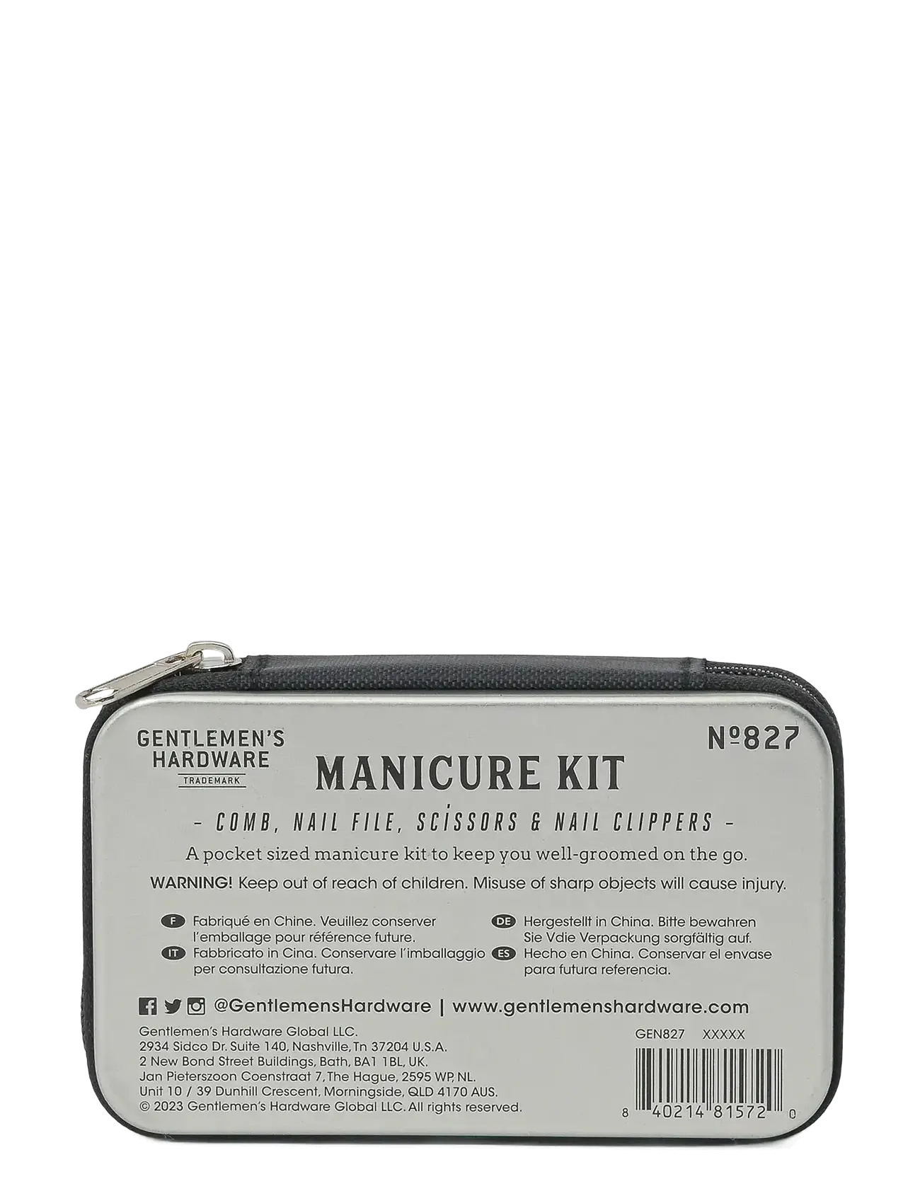 Gentlemen's Hardware - Manicure Kit - festmode zu outlet-preisen - orange - 4