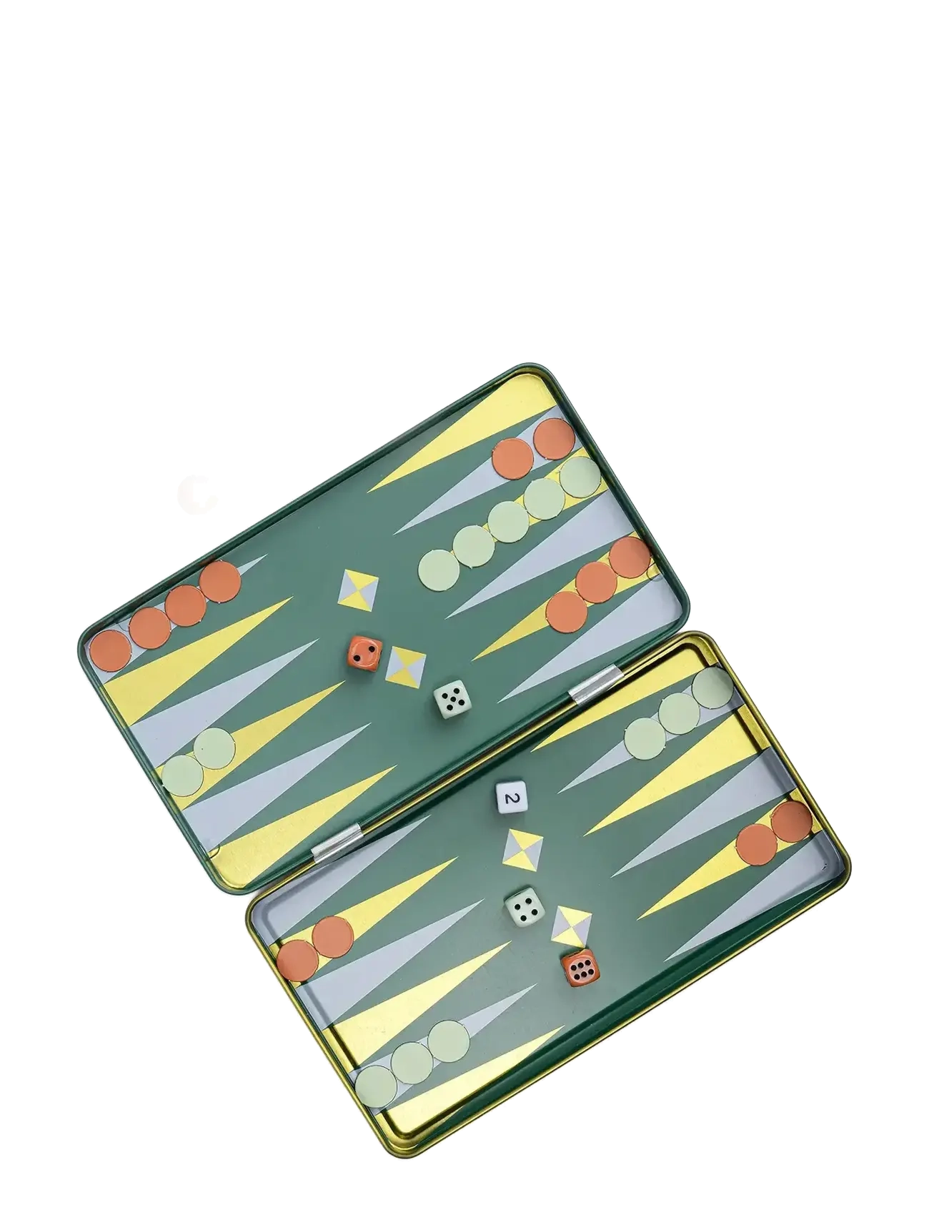 Gentlemen's Hardware - Travel Backgammon - madalaimad hinnad - green - 2