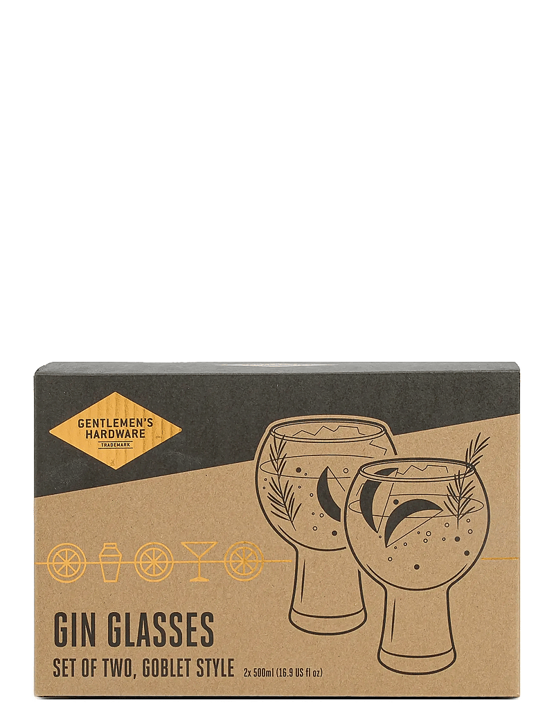 Gentlemen's Hardware - Gin Glass - Set of 2 - nach preis einkaufen - clear - 1