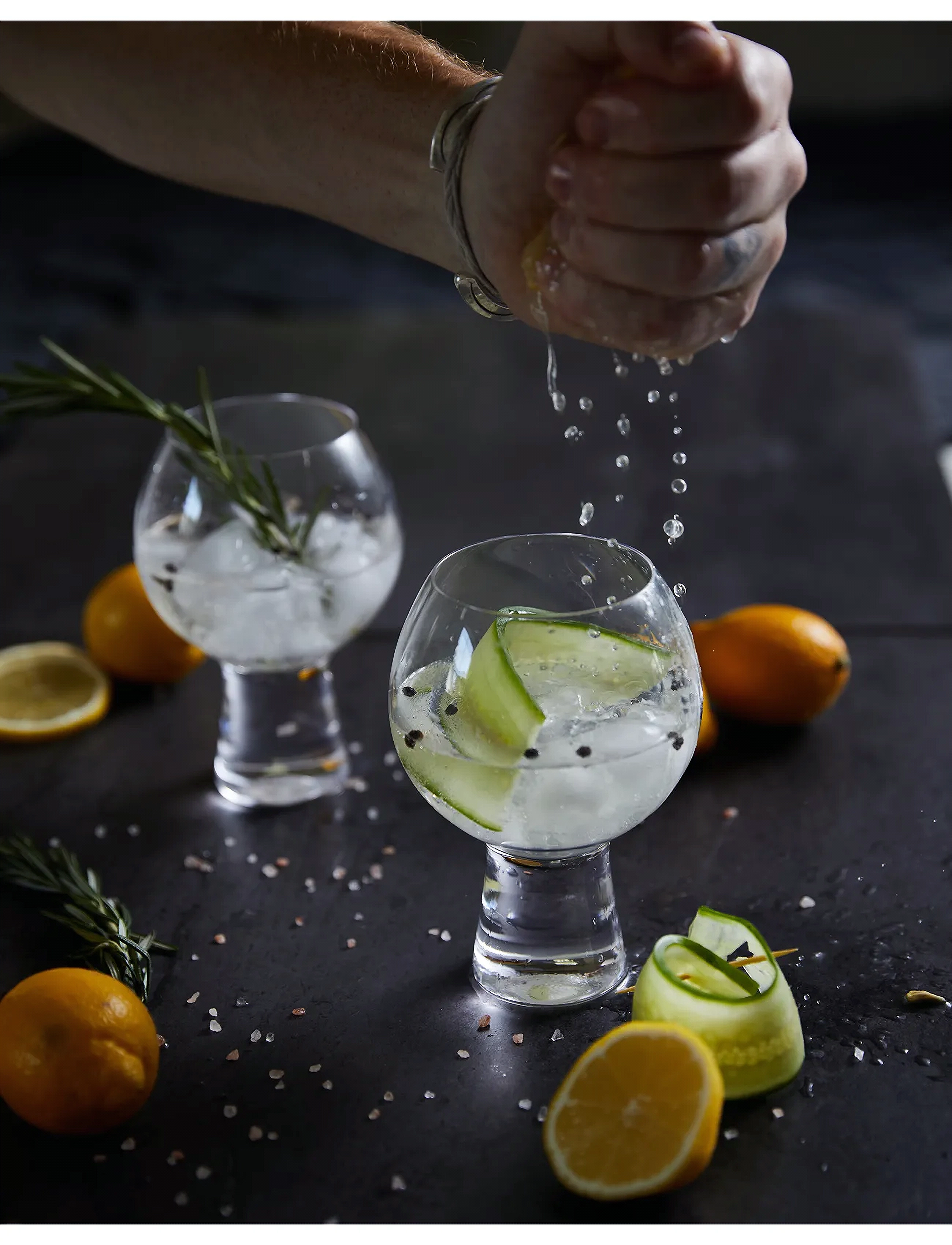 Gentlemen's Hardware - Gin Glass - Set of 2 - osta hinna alusel - clear - 5