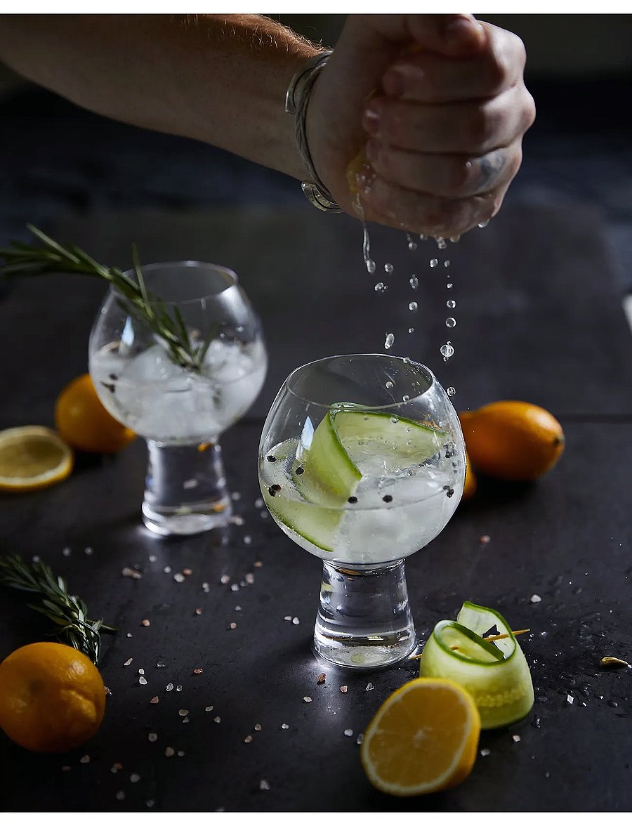 Gentlemen's Hardware - Gin Glass - Set of 2 - osta hinna alusel - clear - 5