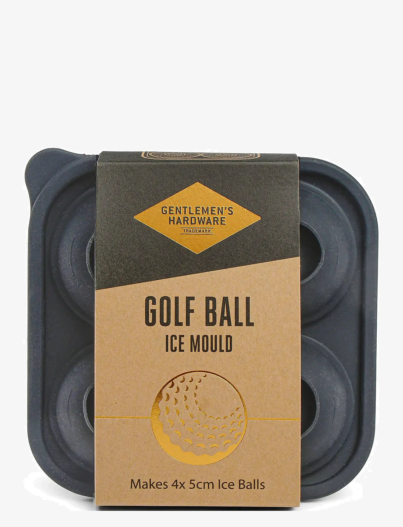 Gentlemen's Hardware - Golf Ball Ice Mould - iepērcies pēc cenas - black - 0