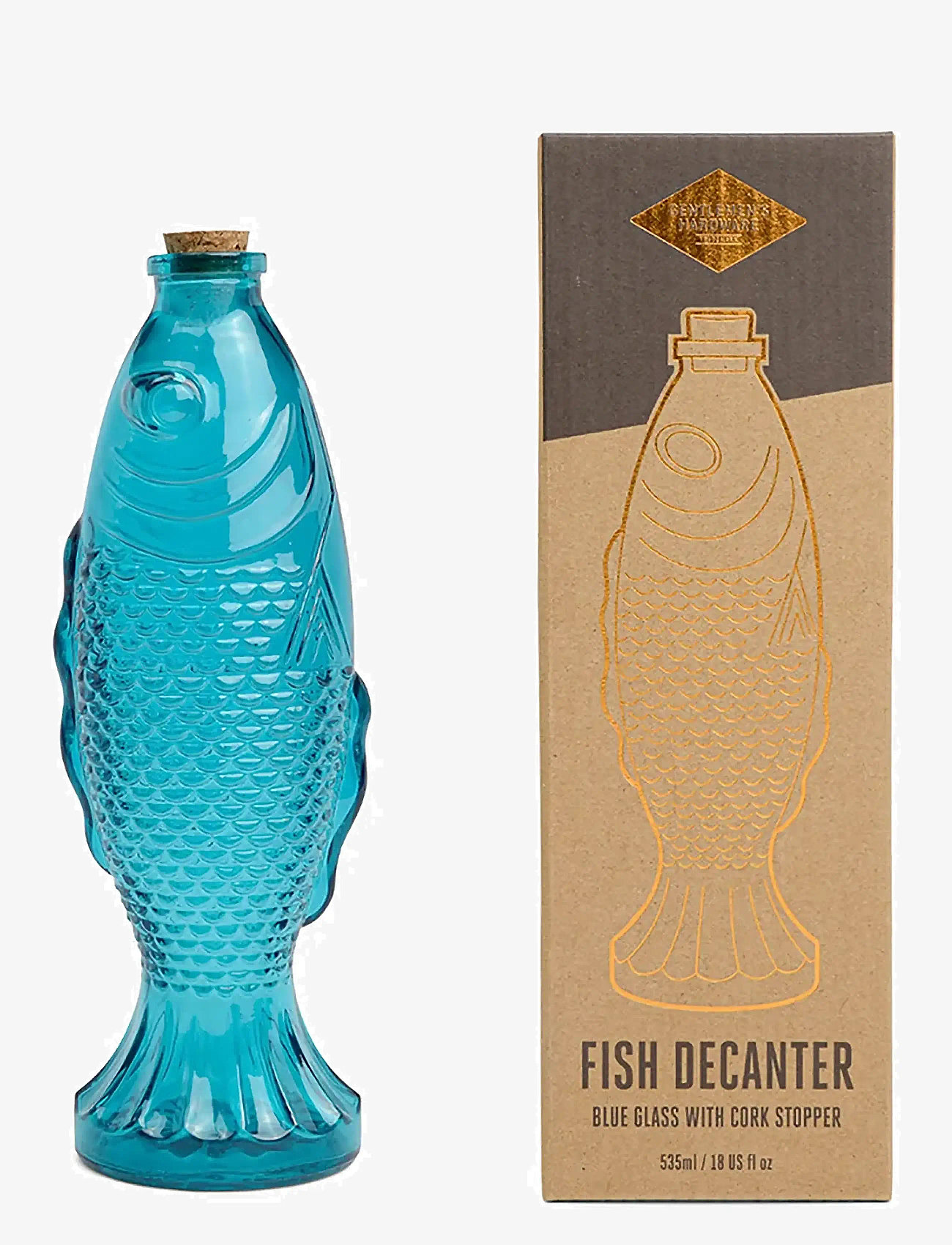 Gentlemen's Hardware - Fish Decanter - die niedrigsten preise - turquoise - 1