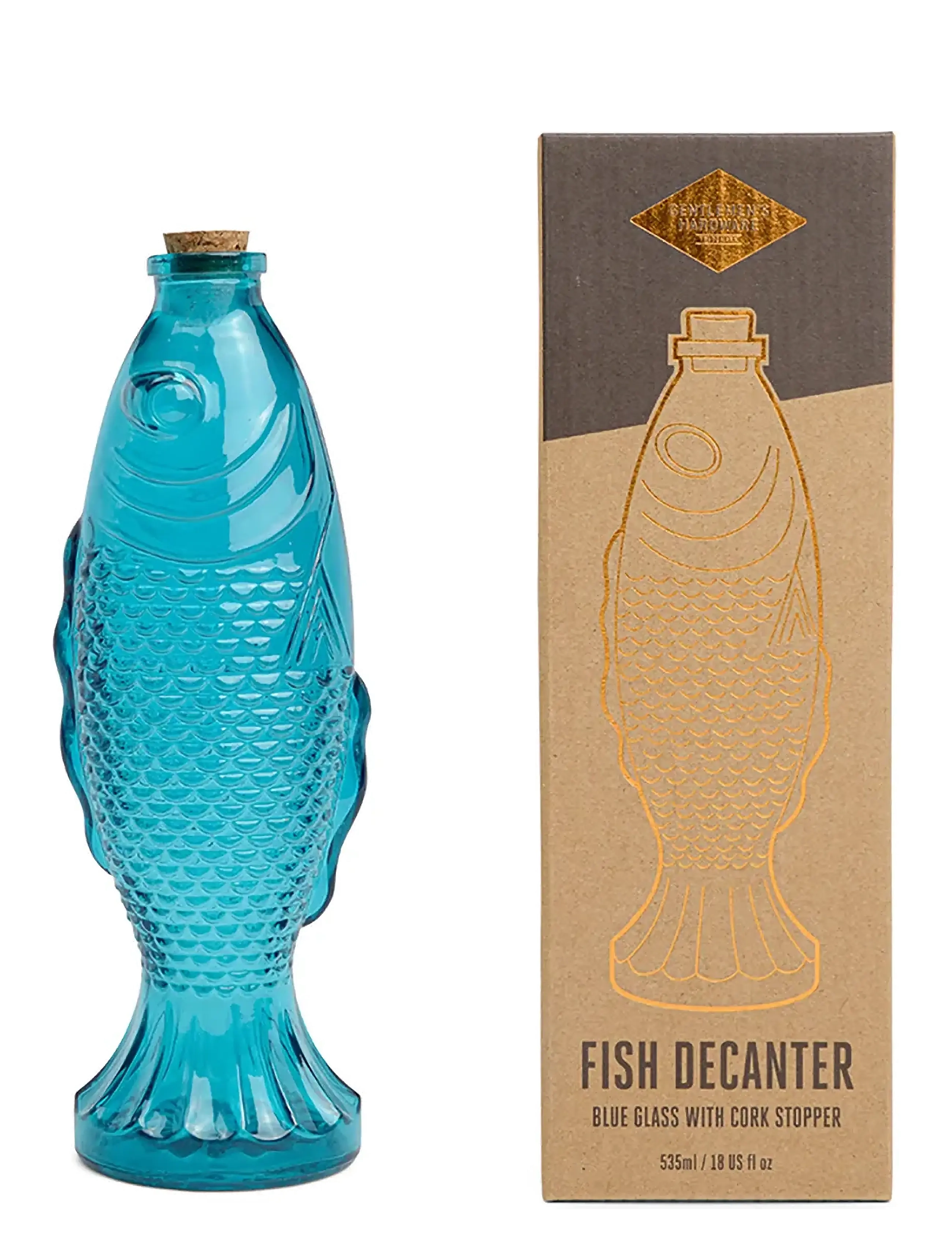 Gentlemen's Hardware - Fish Decanter - madalaimad hinnad - turquoise - 1