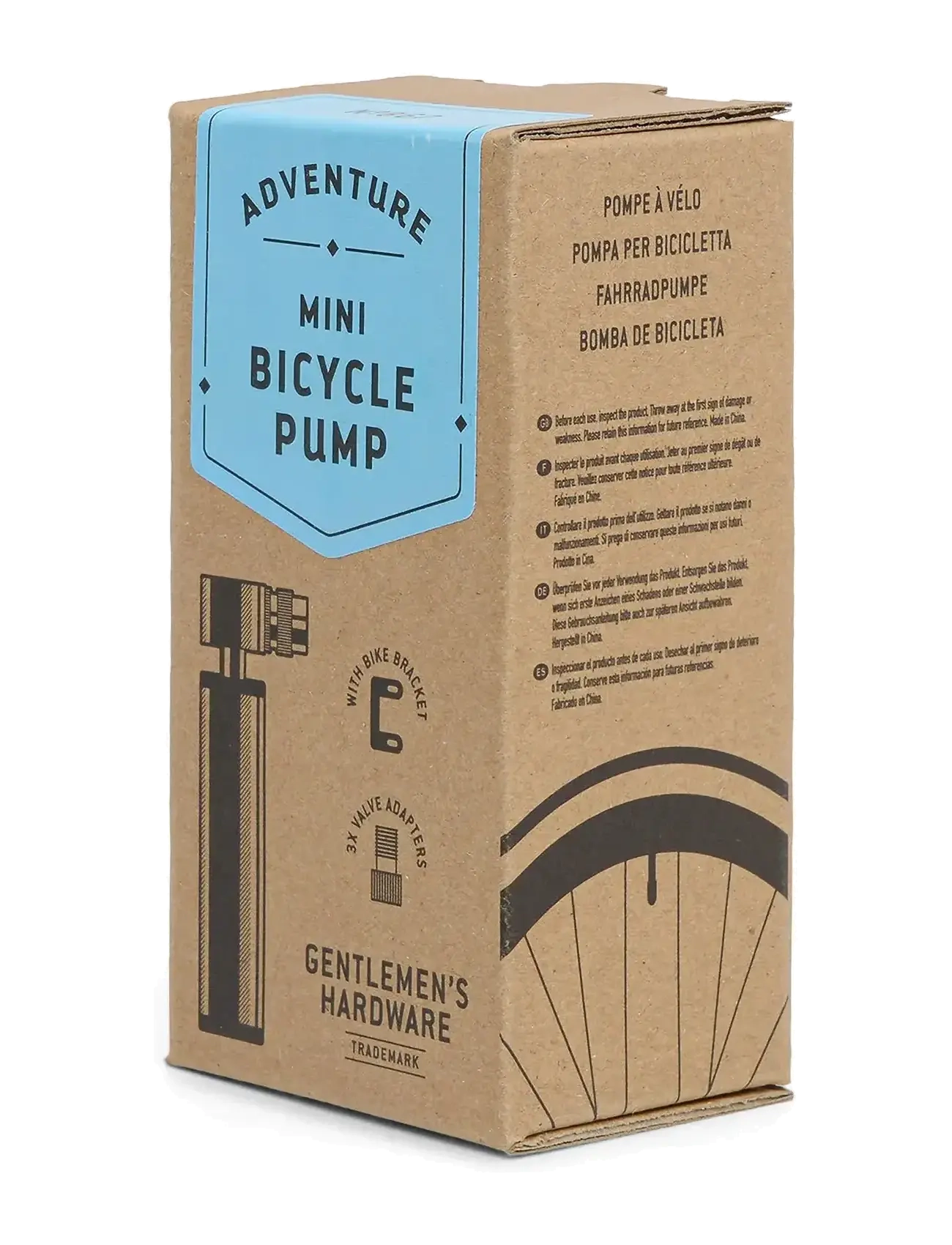 Gentlemen's Hardware - Mini Bicycle Pump - die niedrigsten preise - silver - 2