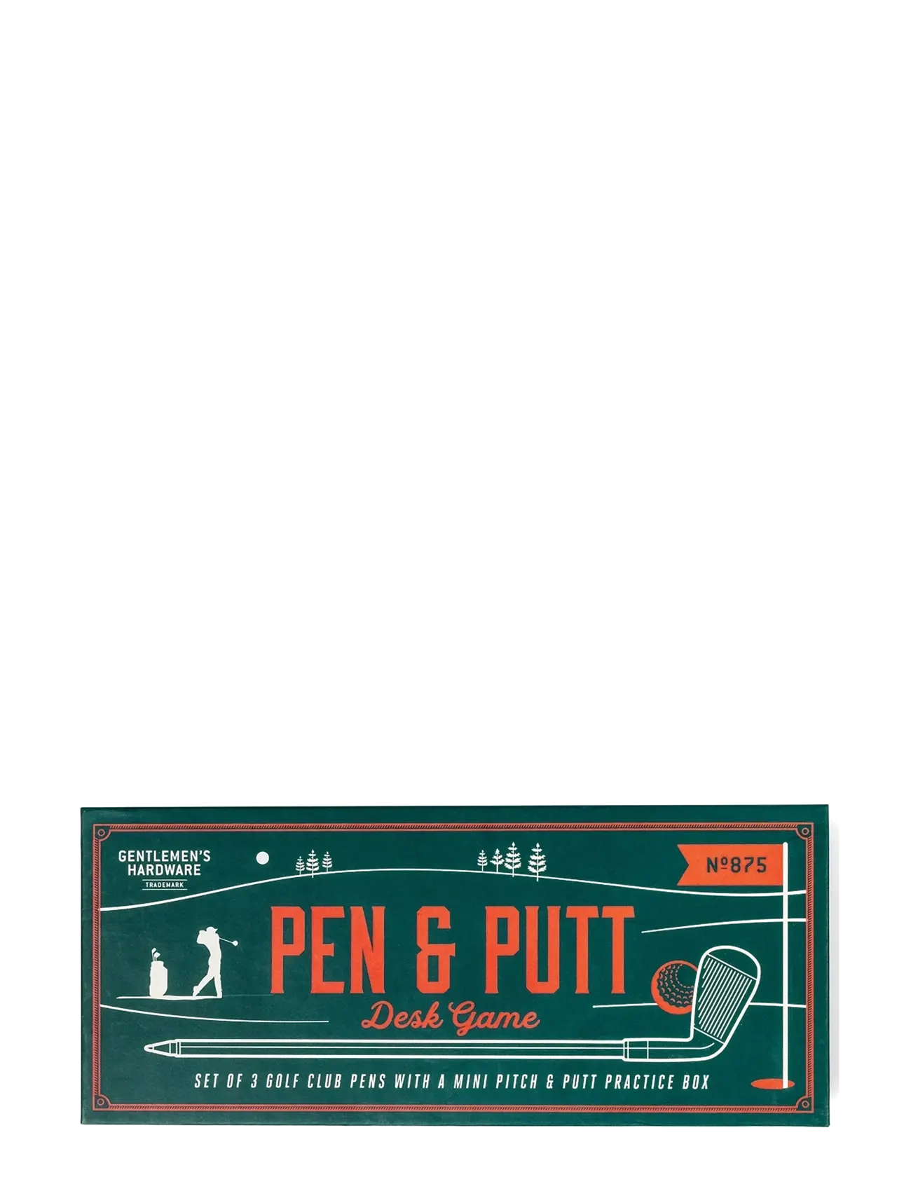 GENTLEMEN'S HARDWARE Golfkølle Kuglepenne Grün - One Size - Herren