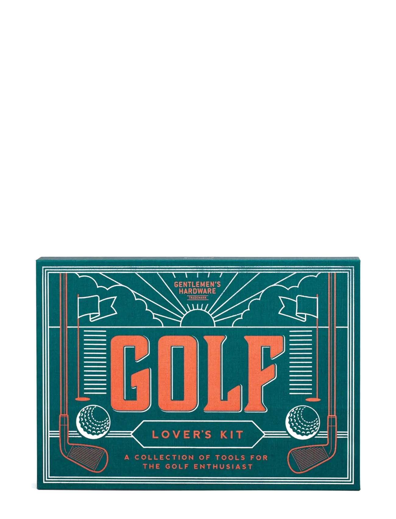 Gentlemen's Hardware Golf Lovers Kit - Gentlemen's Hardware - GREEN / orange