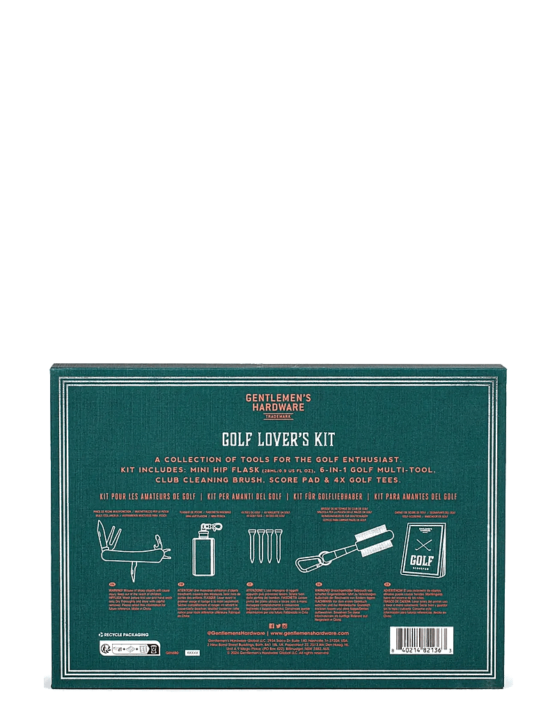 Gentlemen's Hardware - Golf Lovers Kit - golfi tarvikud - green - 4