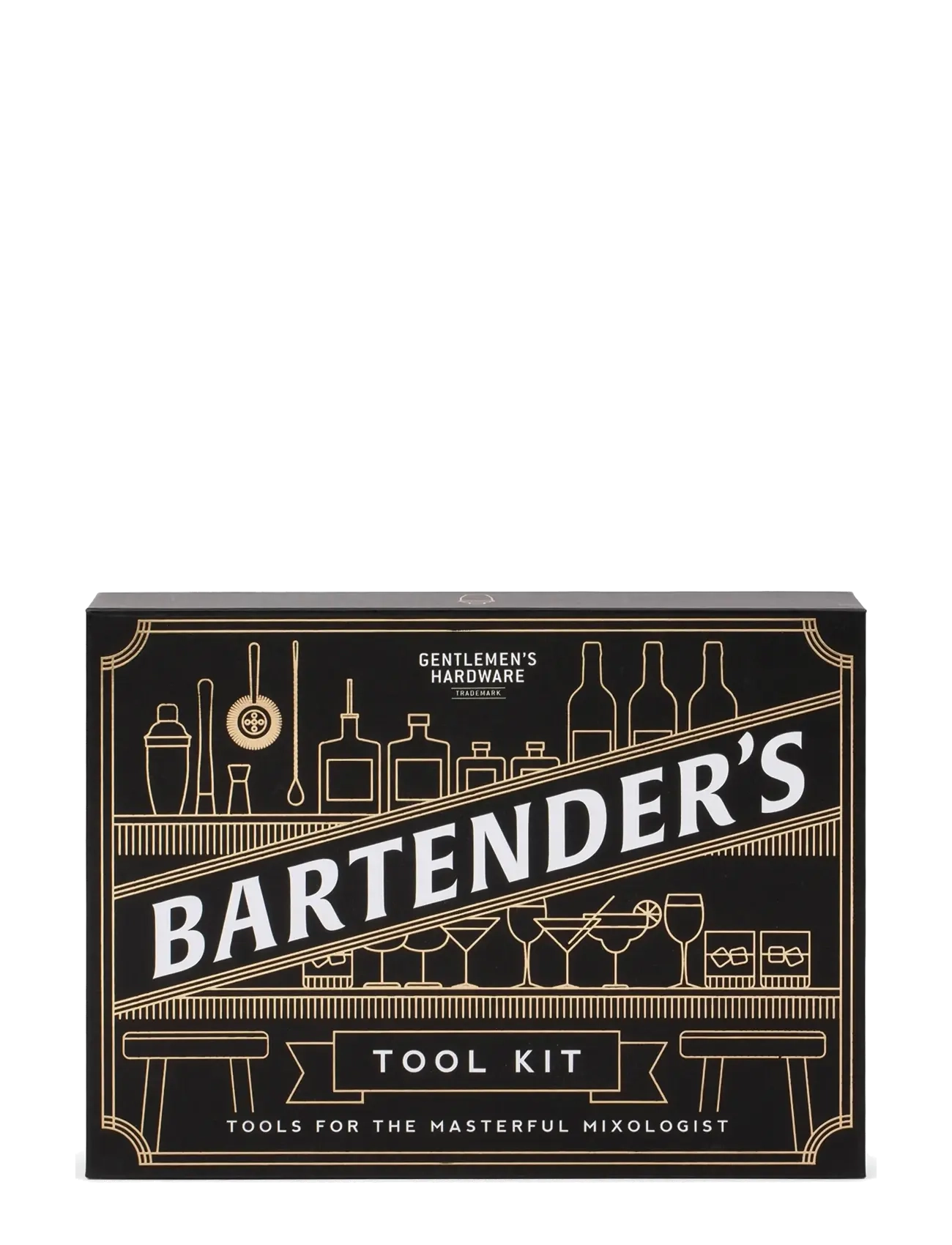 GENTLEMEN'S HARDWARE Bartendere Kit Schwarz - One Size - Unisex