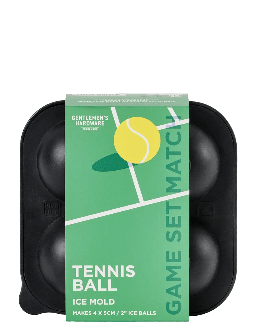 Gentlemen's Hardware - Isform Tennisbollar - jääkuubikuvormid - black - 0