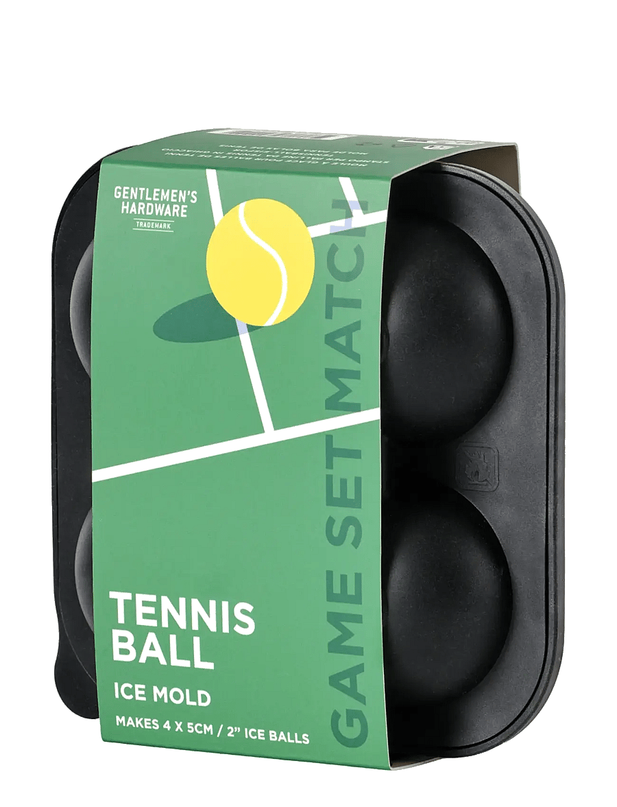Gentlemen's Hardware - Isform Tennisbollar - jääkuubikuvormid - black - 2