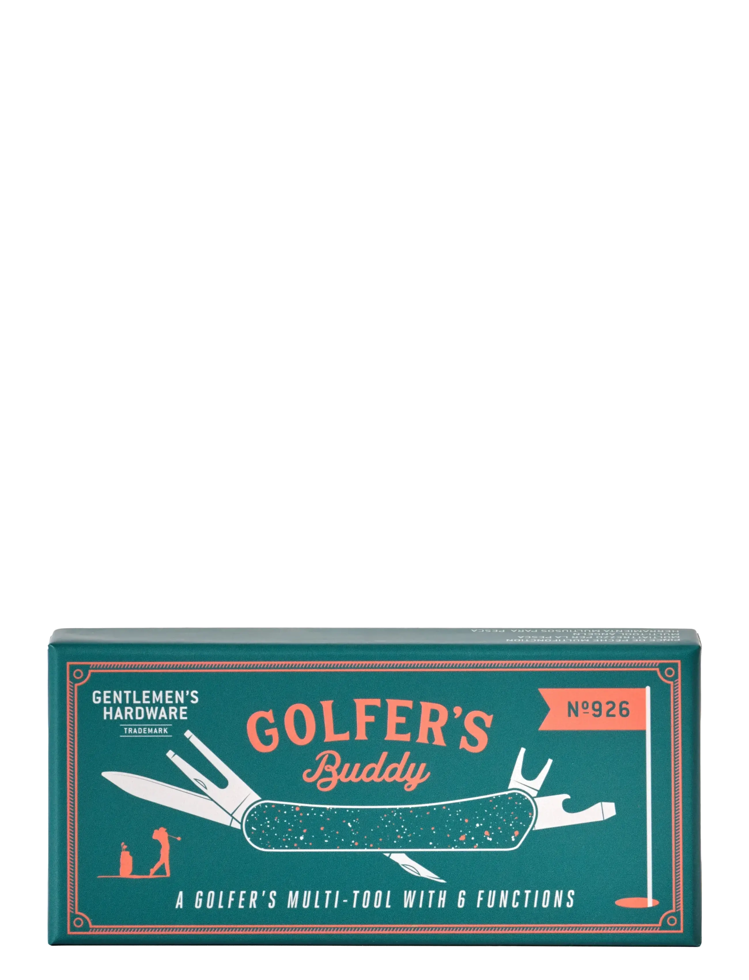 Gentlemen's Hardware - Multiverktyg för Golfaren- Golfer's Buddy - red - 1
