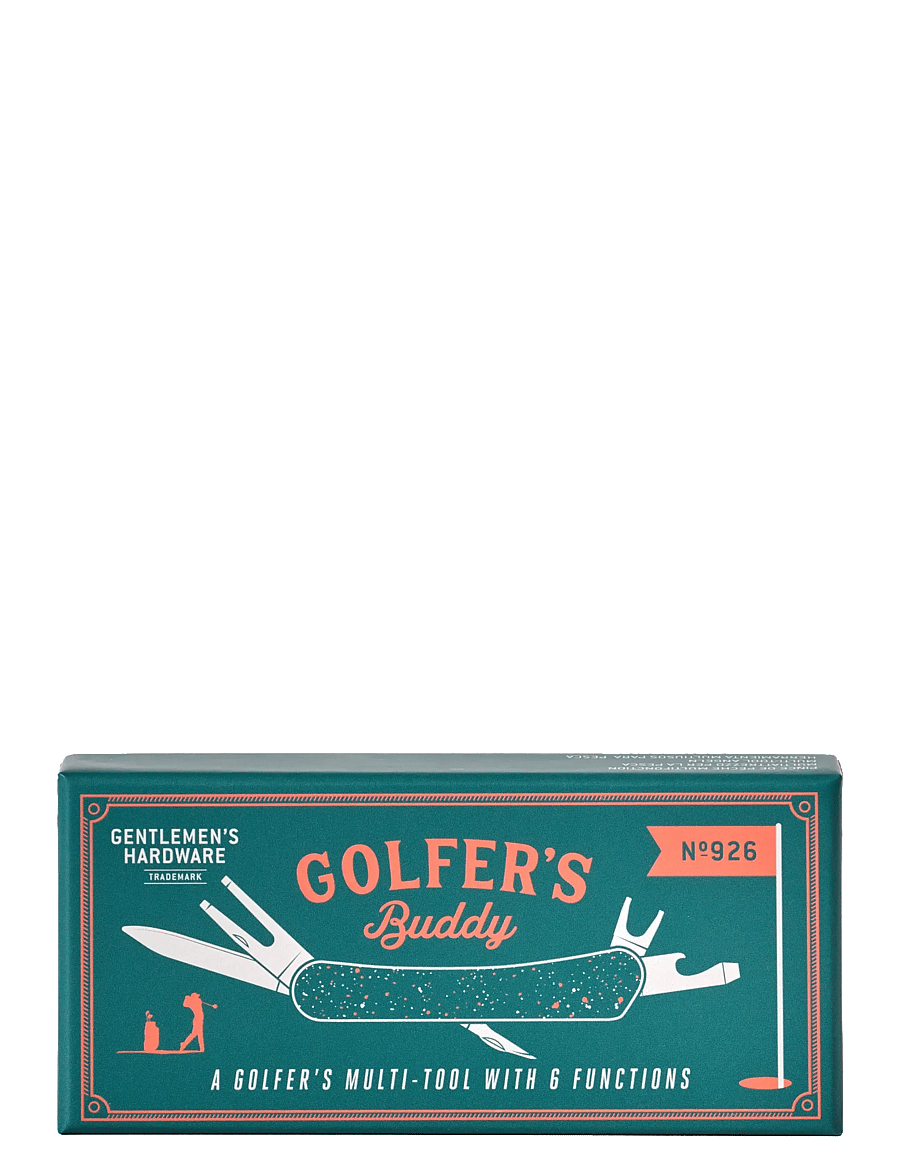 Gentlemen's Hardware - Multiverktyg för Golfaren- Golfer's Buddy - red - 1