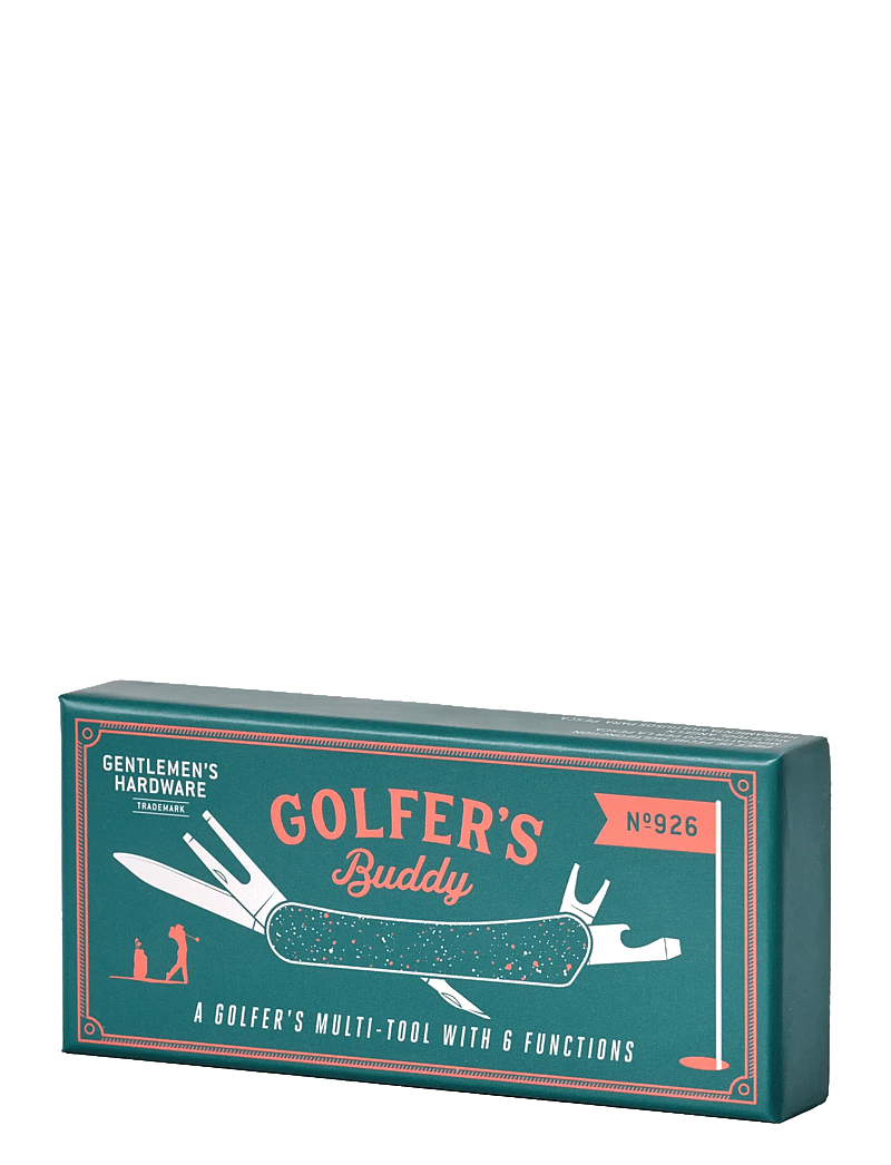 Gentlemen's Hardware - Multiverktyg för Golfaren- Golfer's Buddy - red - 2