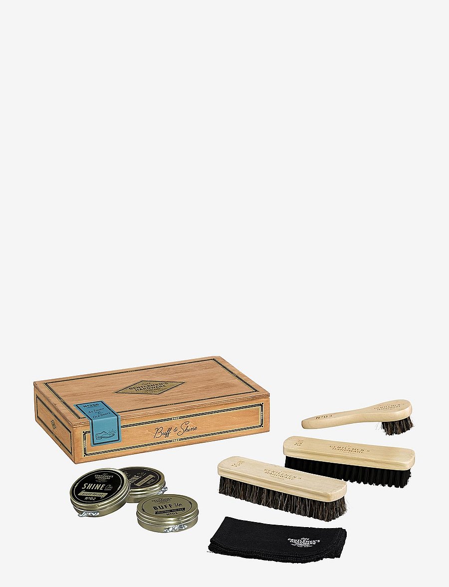 Gentlemen's Hardware - Shoe Shine Cigar Box - køb efter pris - brown - 1