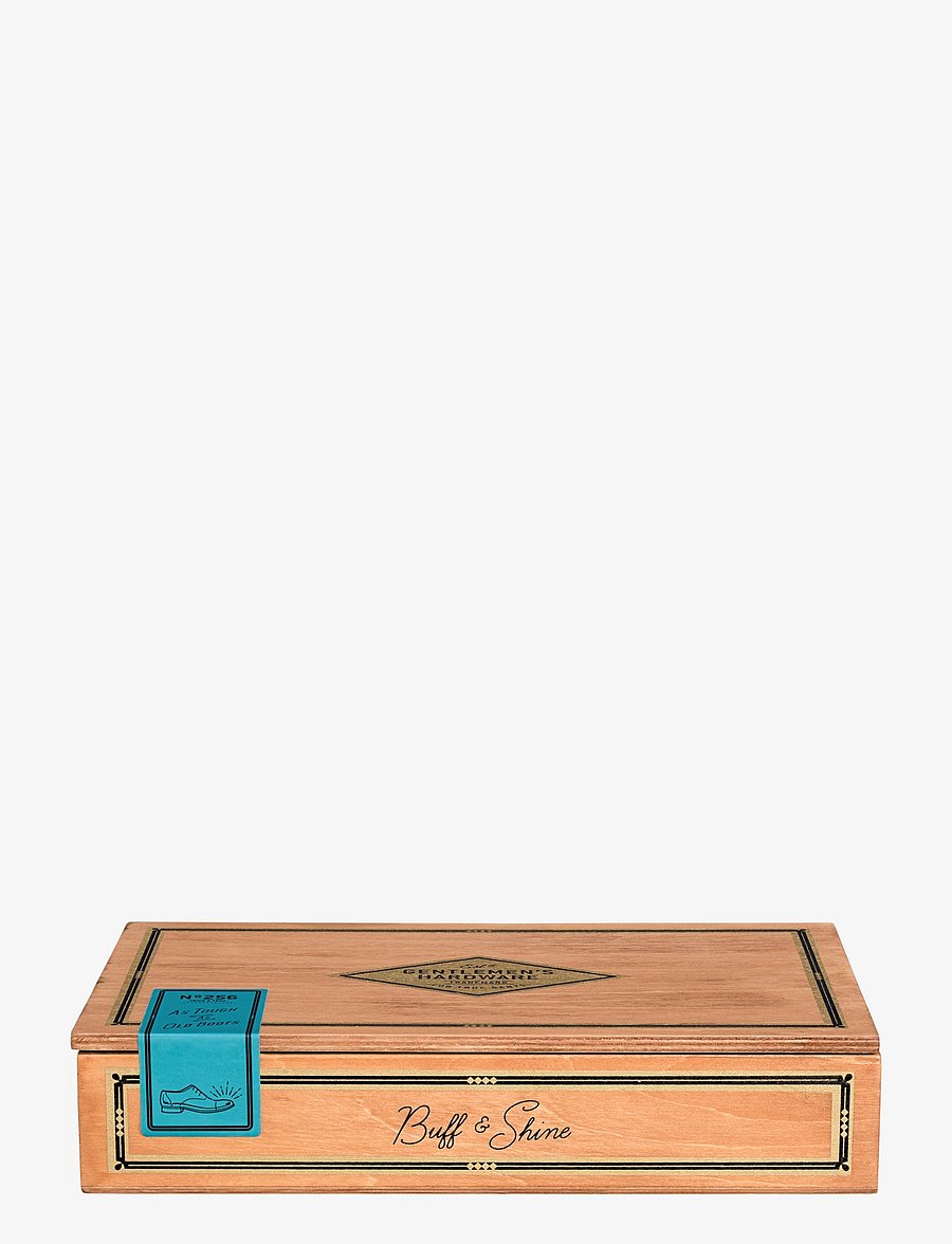 Gentlemen's Hardware - Shoe Shine Cigar Box - køb efter pris - brown - 3