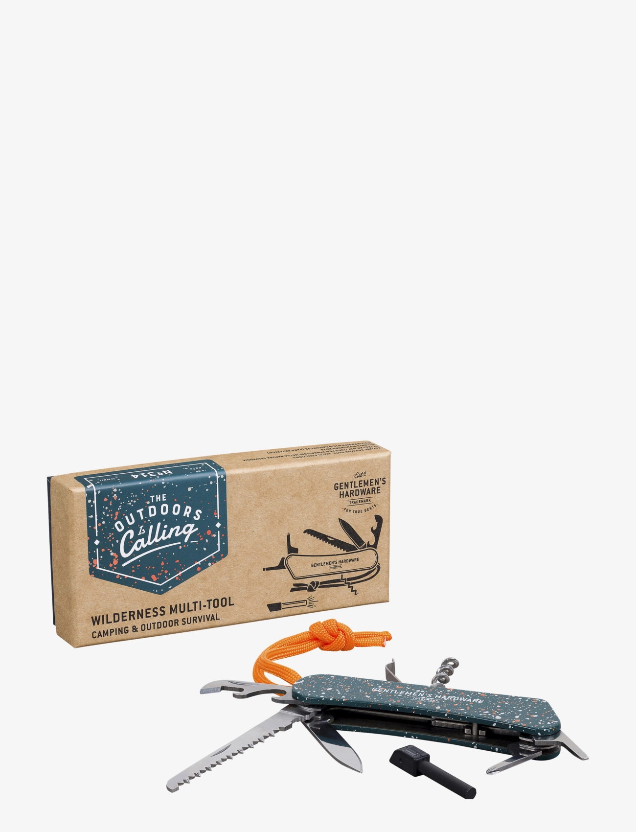GENTLEMEN'S HARDWARE Wilderness Multi-Tool Grün - One Sizex15 - Unisex