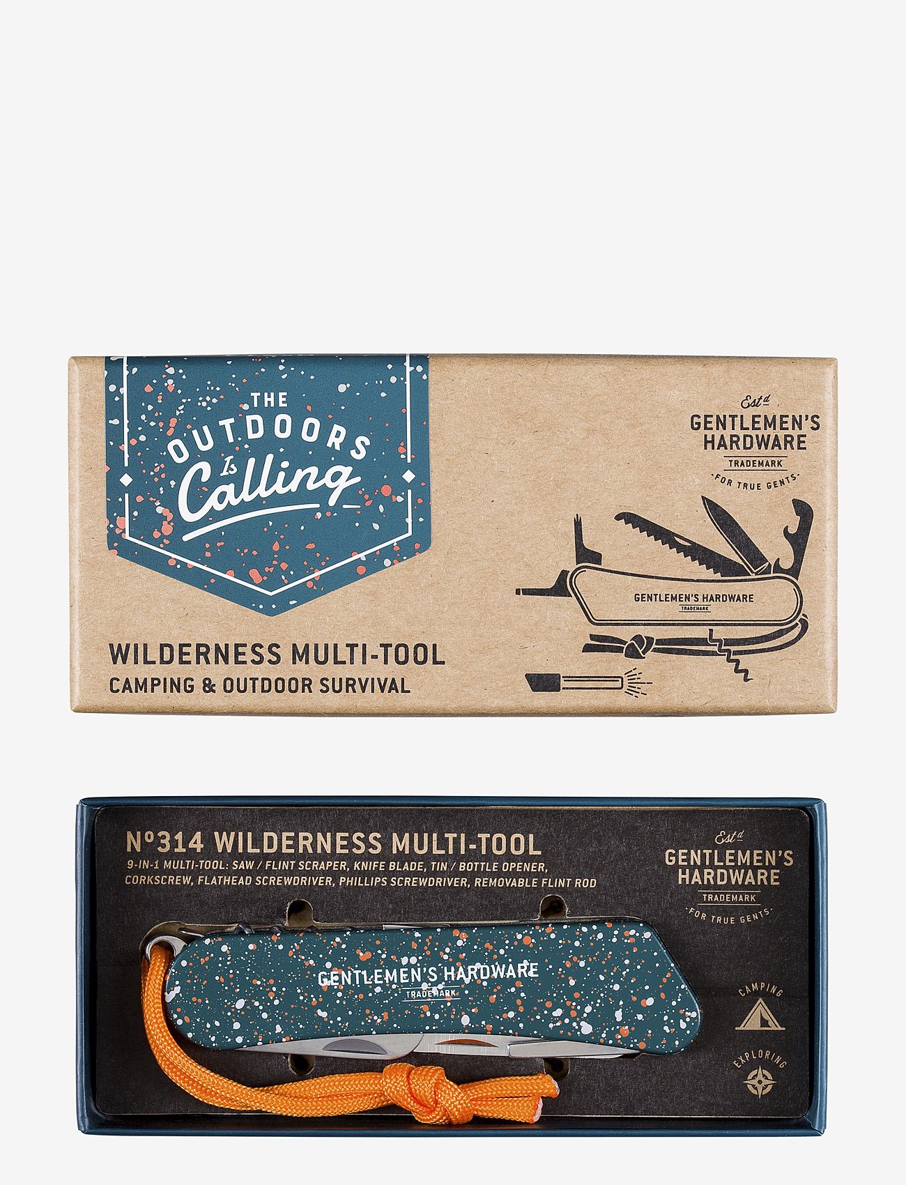 Gentlemen's Hardware - Wilderness Multi-Tool - green - 1