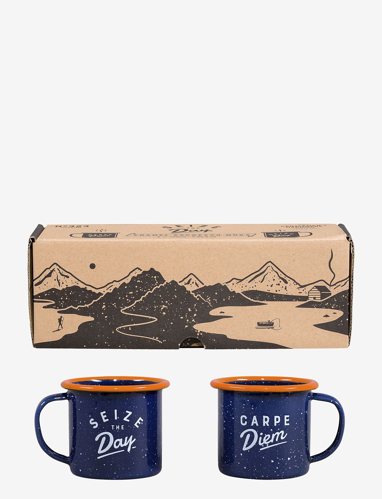 Gentlemen's Hardware - Espresso Cups Blue - blue - 0