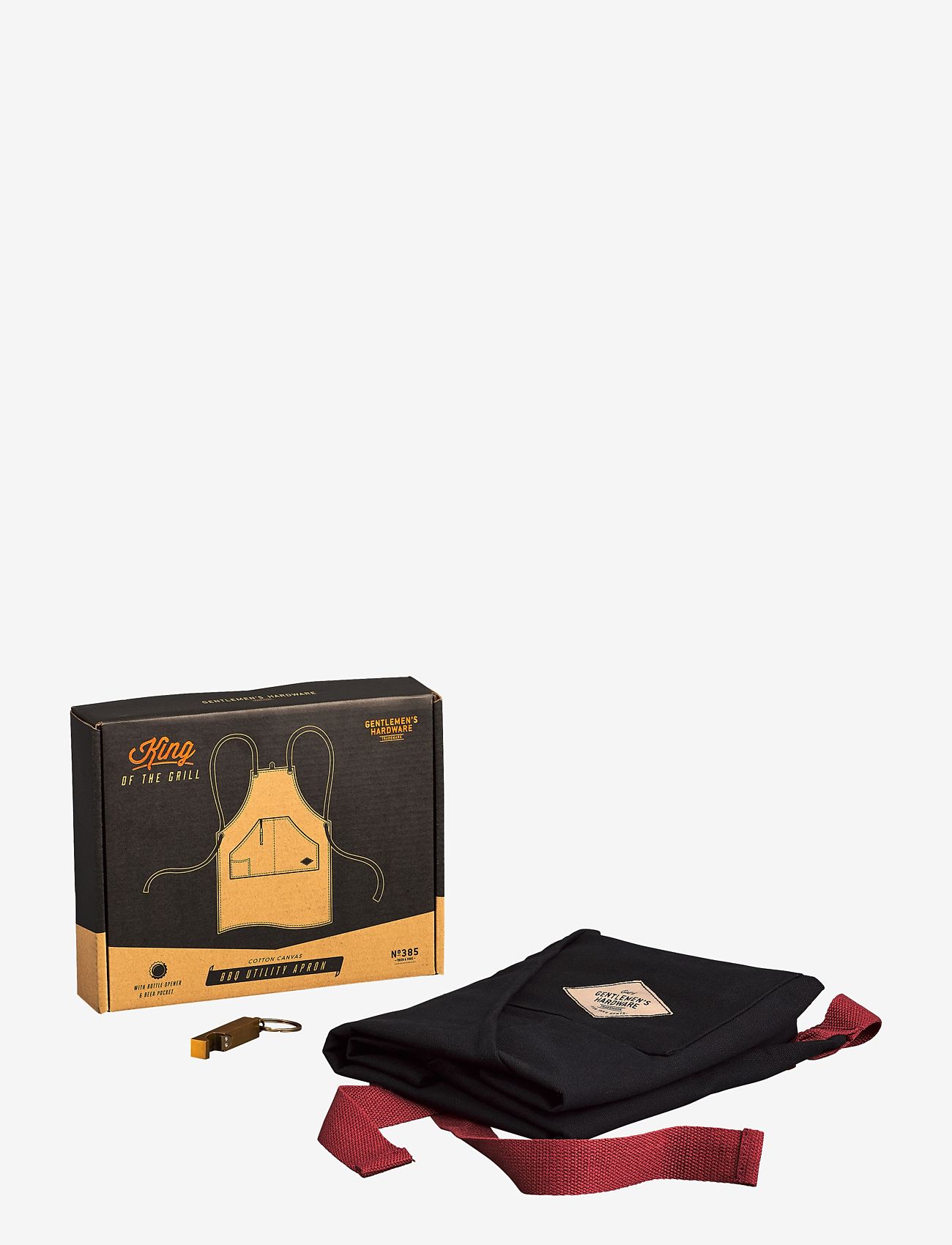 Gentlemen's Hardware - BBQ Utility Apron & Bottle Opener - blue - 1