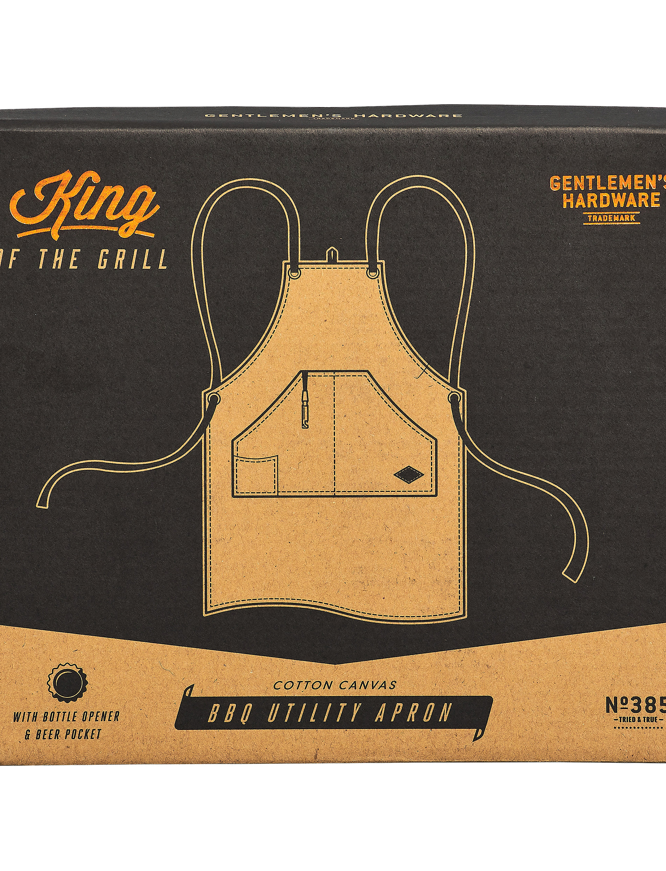 Gentlemen's Hardware - BBQ Utility Apron & Bottle Opener - blue - 5
