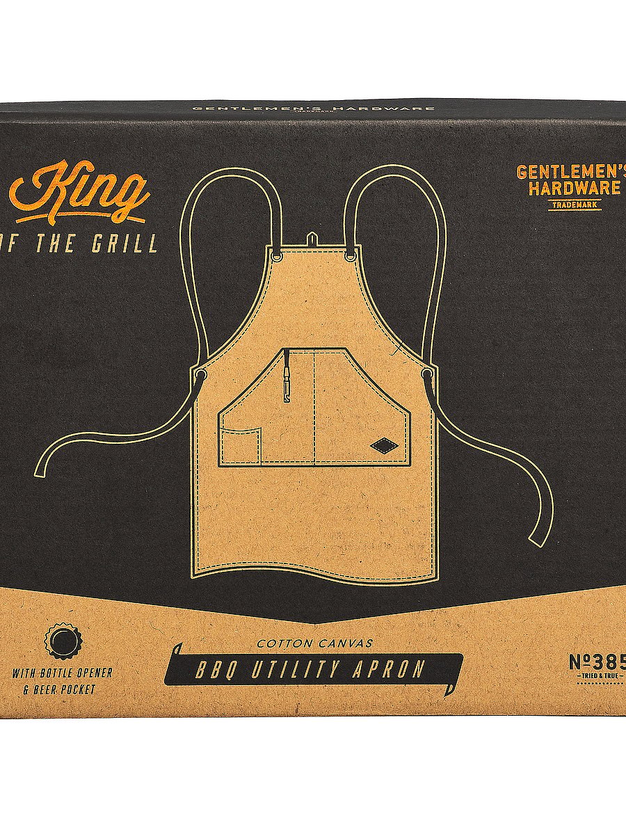 Gentlemen's Hardware - BBQ Utility Apron & Bottle Opener - schürzen - blue - 5