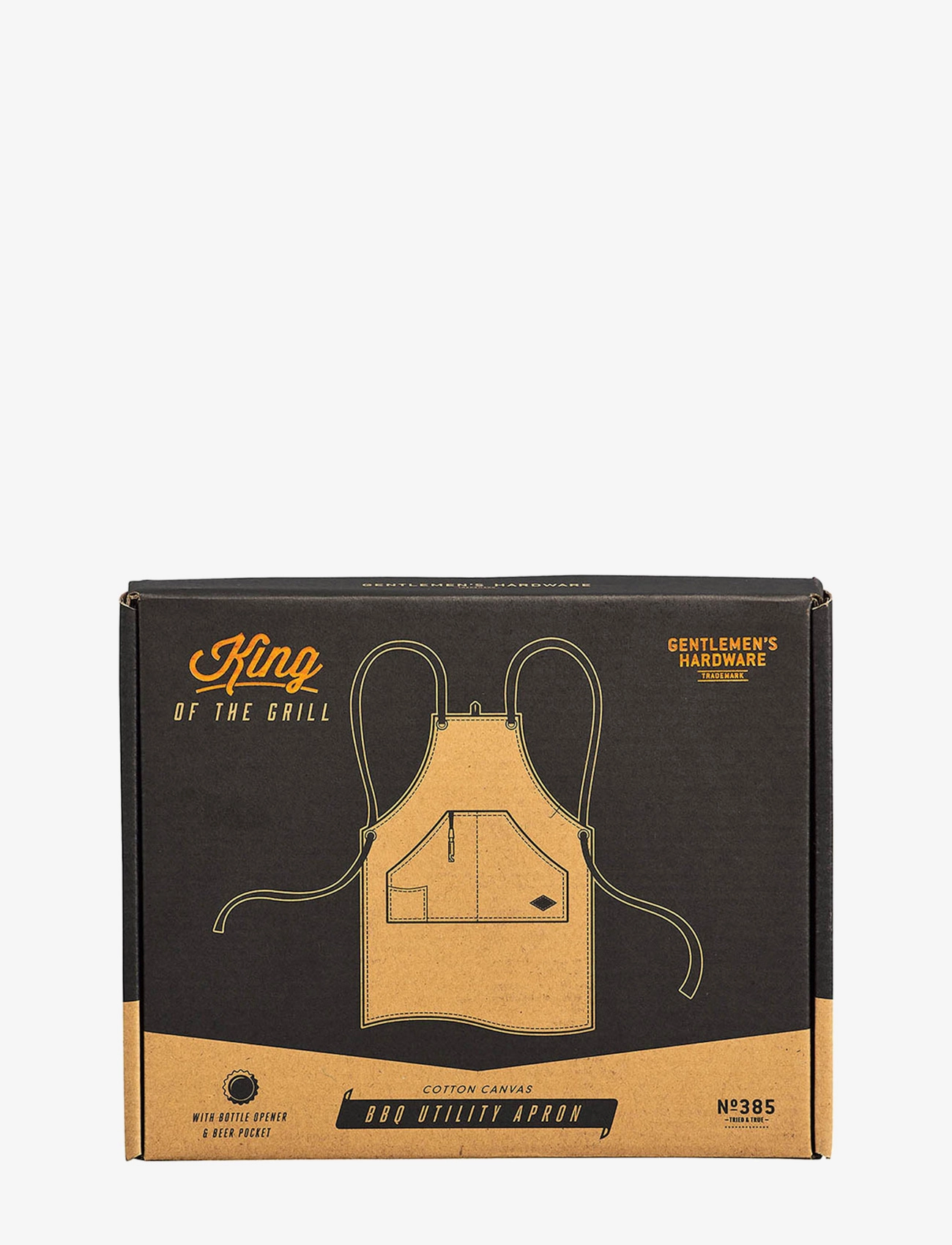 Gentlemen's Hardware - BBQ Utility Apron & Bottle Opener - blue - 2