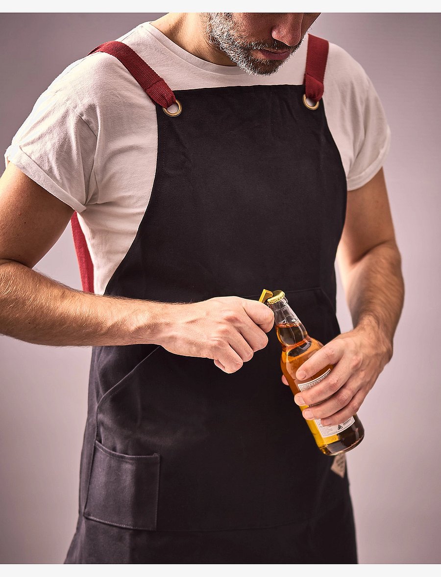 Gentlemen's Hardware - BBQ Utility Apron & Bottle Opener - schürzen - blue - 3
