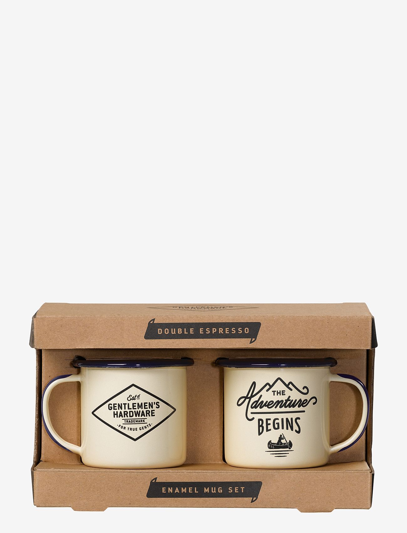 Gentlemen's Hardware - Espresso Cups White - köp efter pris - white - 1