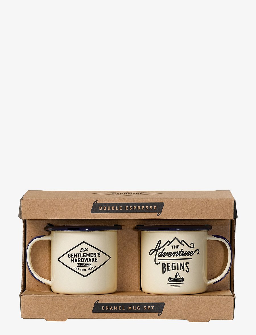 Gentlemen's Hardware - Espresso Cups White - osta hinna alusel - white - 2