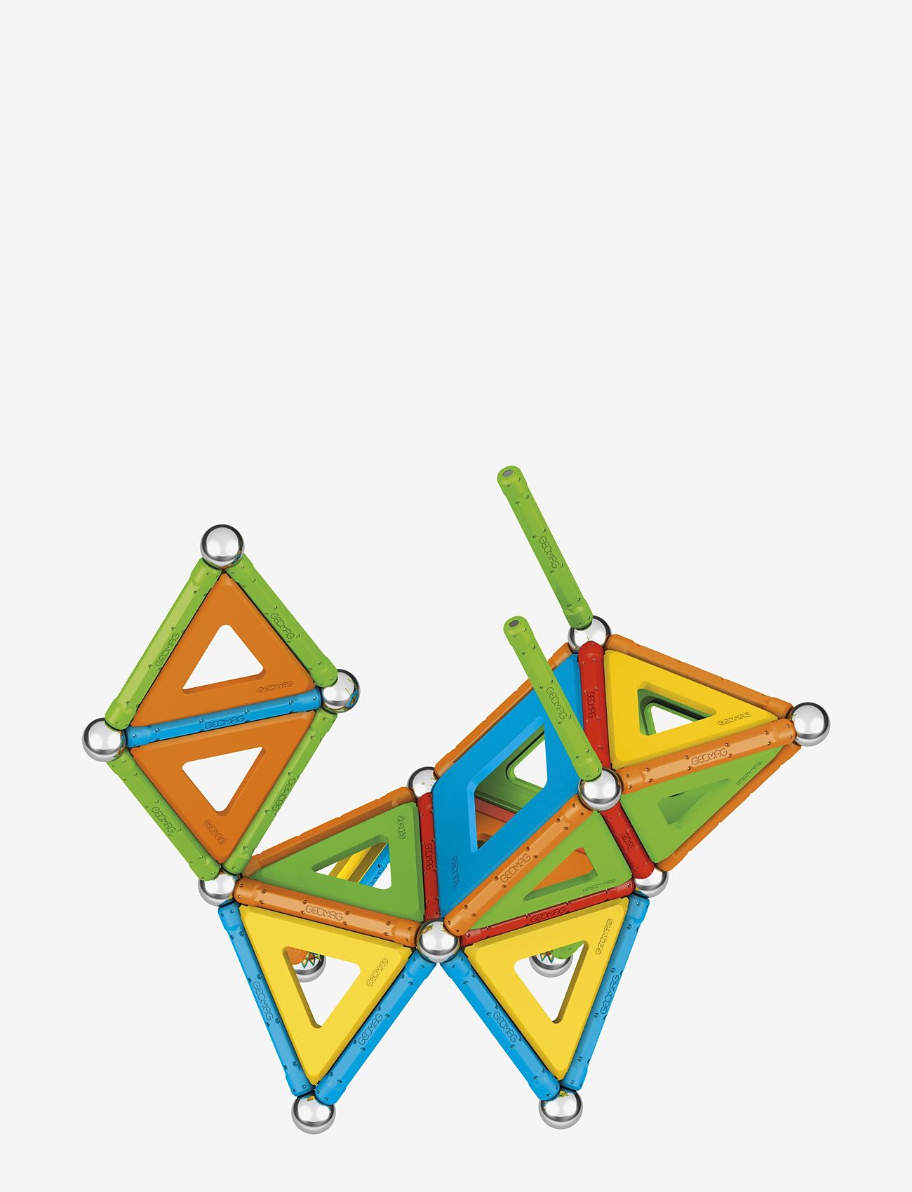 Geomag - Geomag Supercolor Panels Recycled 78 Pcs - experiment & vetenskap - multi coloured - 2